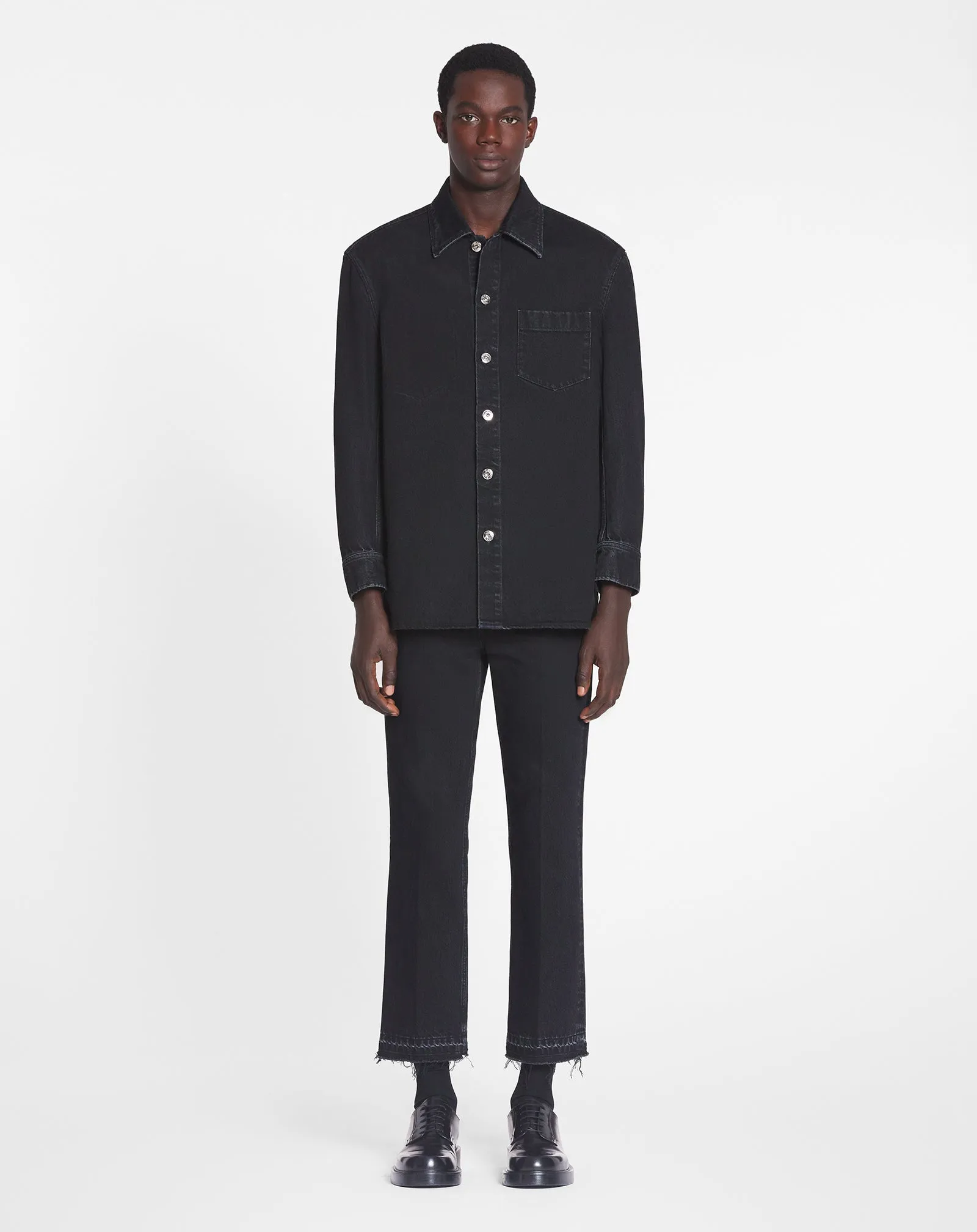 COCOON DENIM OVERSHIRT sold by Lanvin product image thumbnail 2