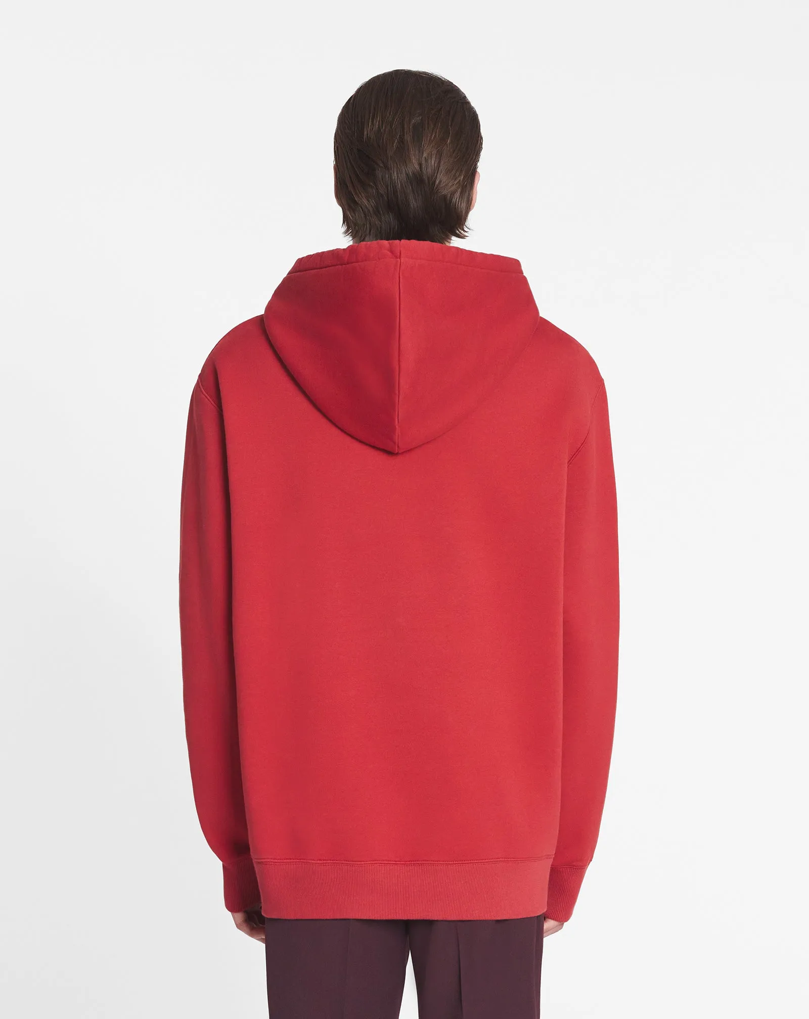 LANVIN PARIS EMBROIDERED LOOSE-FITTING HOODIE sold by Lanvin product image thumbnail 4