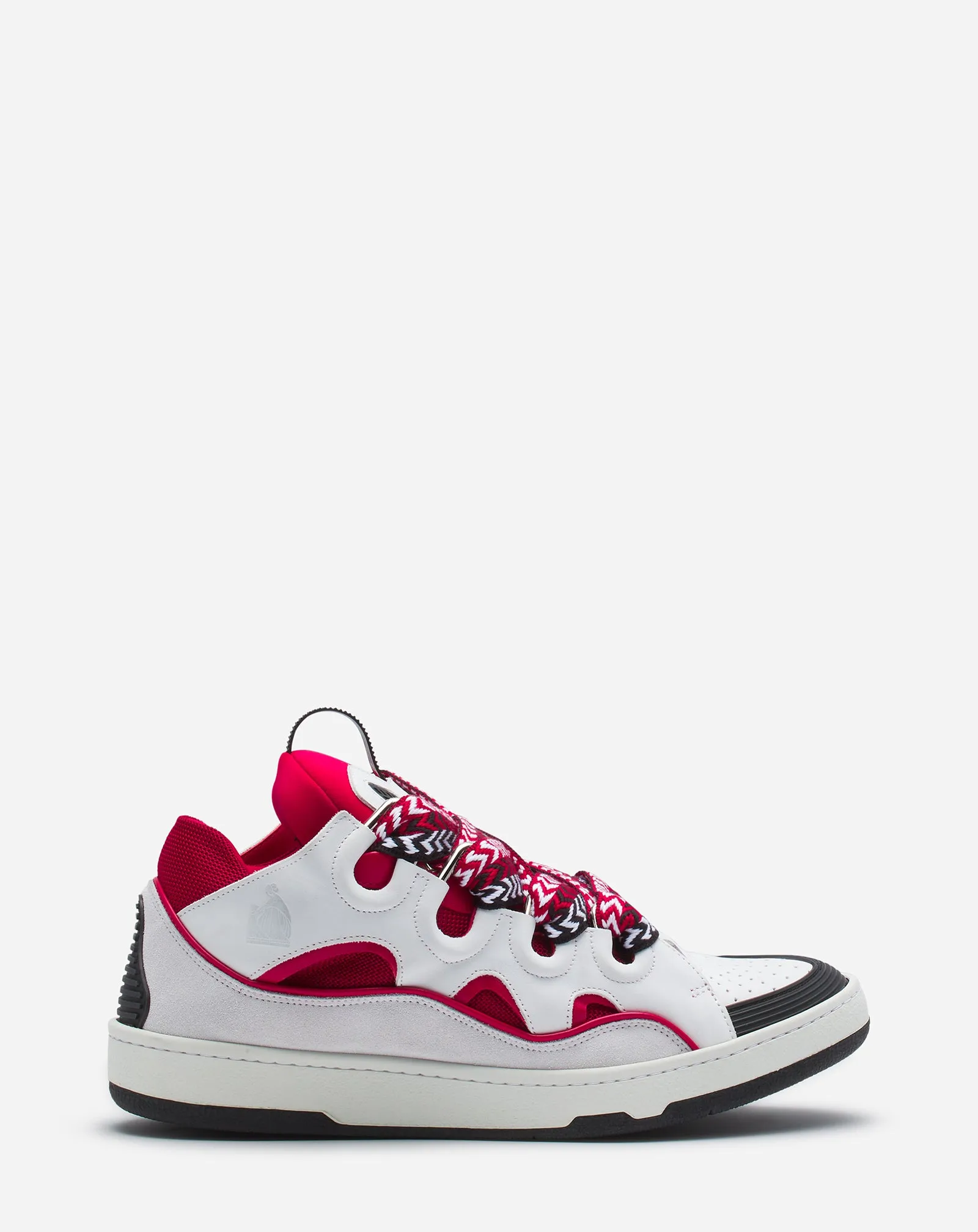 LEATHER CURB SNEAKERS sold by Lanvin