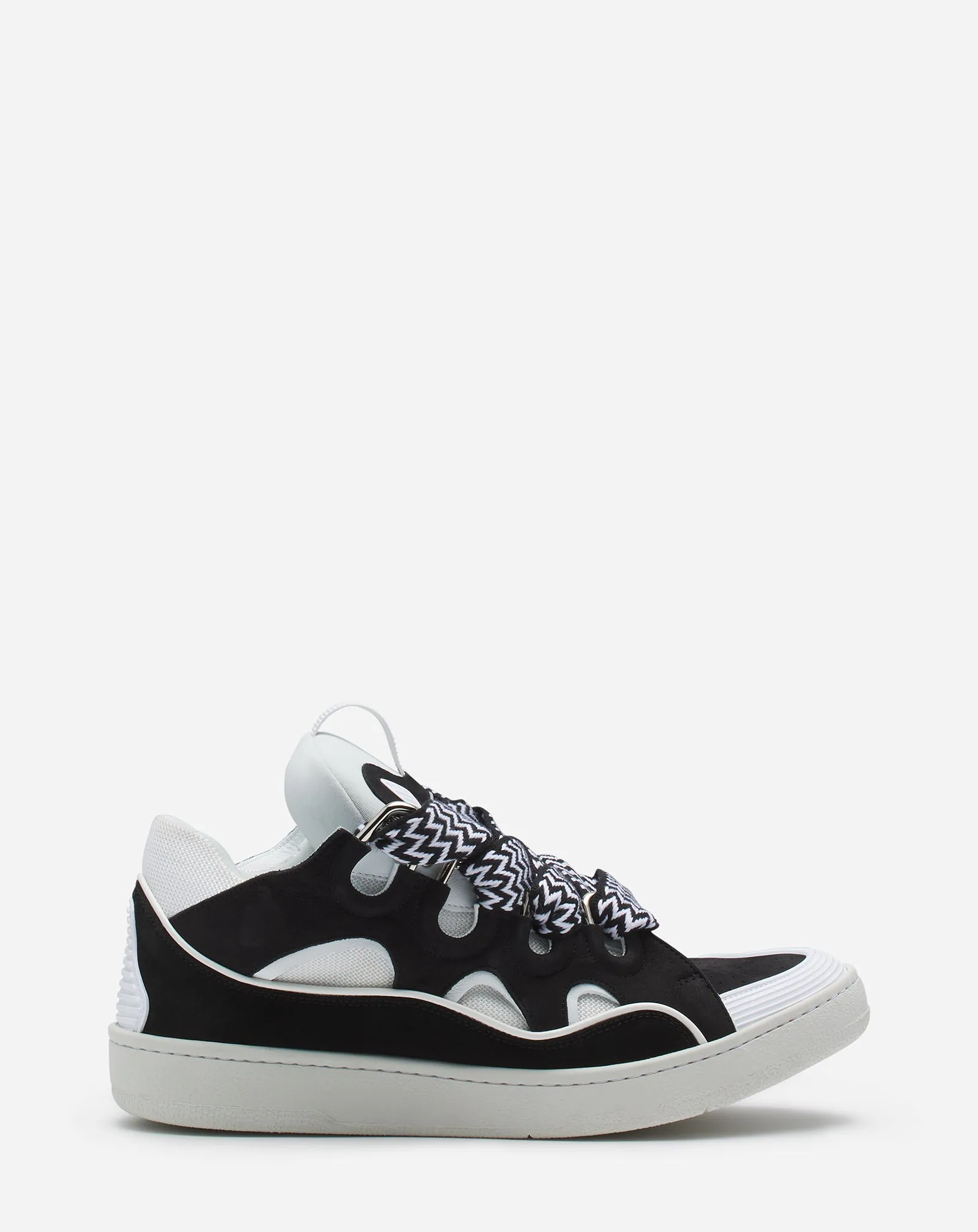 LEATHER CURB SNEAKERS sold by Lanvin