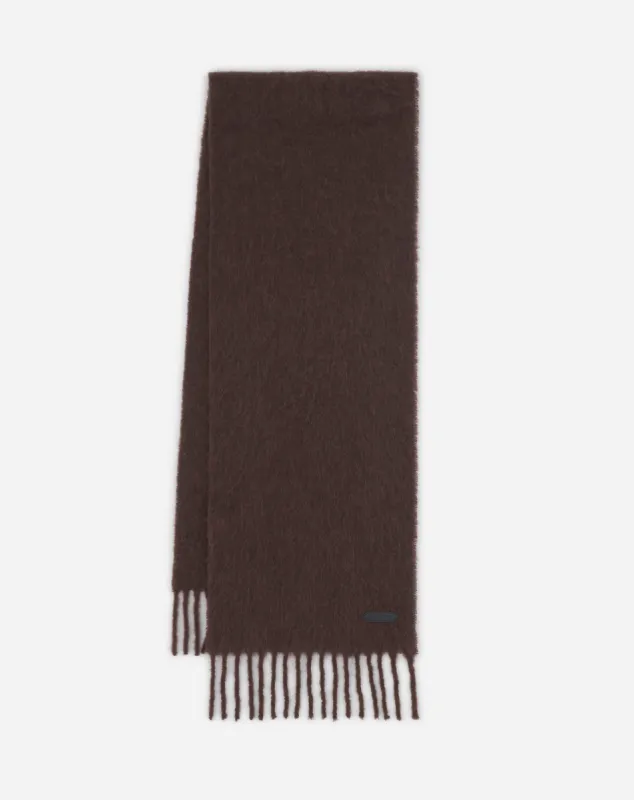 LANVIN FRINGED SCARF IN WOOL sold by Lanvin