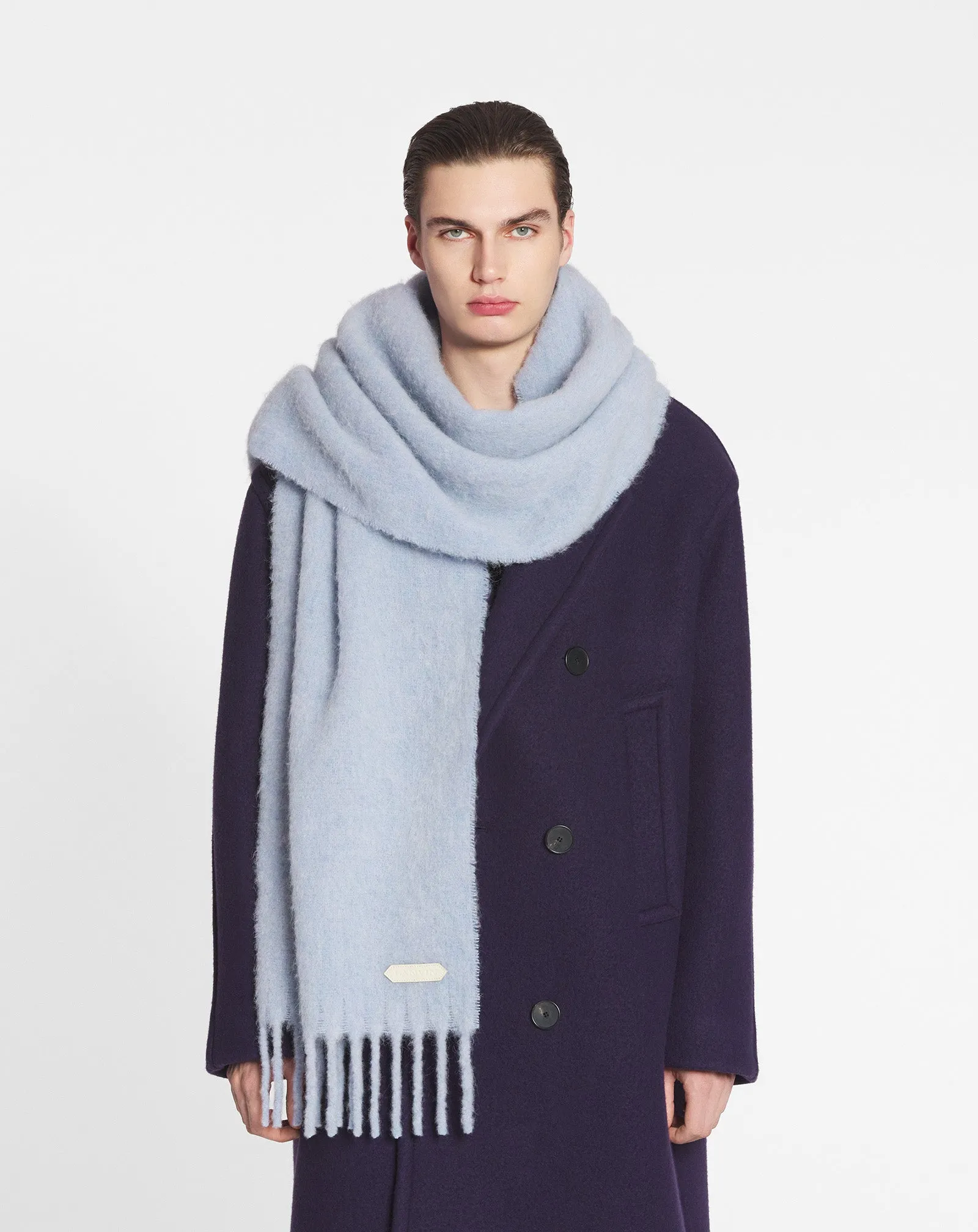 LANVIN FRINGED SCARF IN WOOL sold by Lanvin product image thumbnail 3
