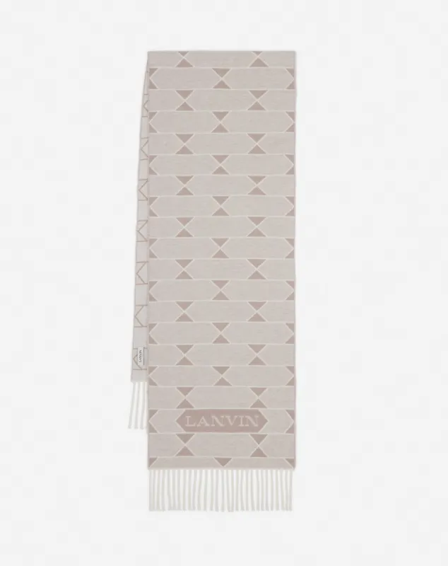 TWO-TONE WOOL SCARF sold by Lanvin