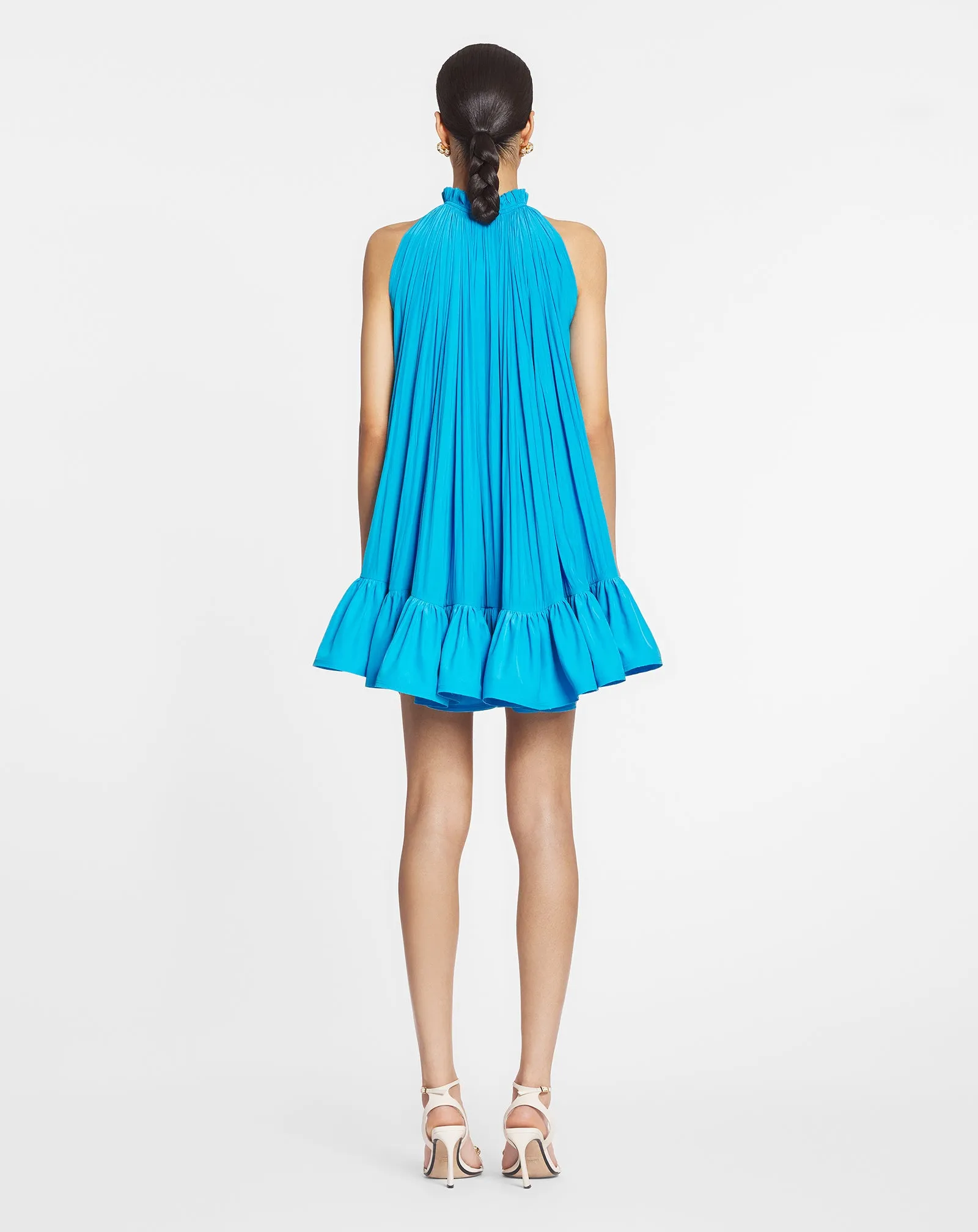 SHORT DRESS WITH RUFFLES sold by Lanvin product image thumbnail 4
