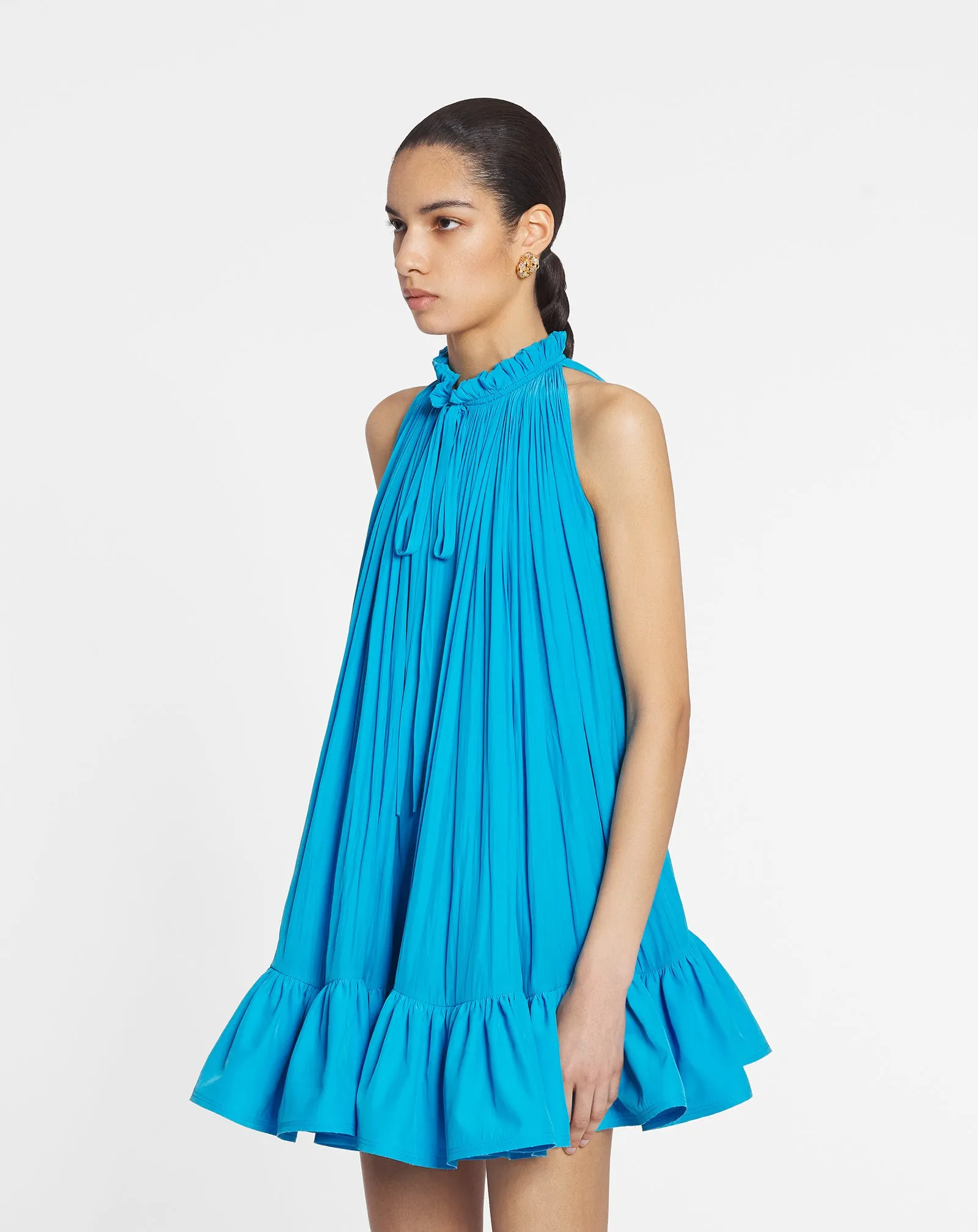 SHORT DRESS WITH RUFFLES sold by Lanvin product image thumbnail 3