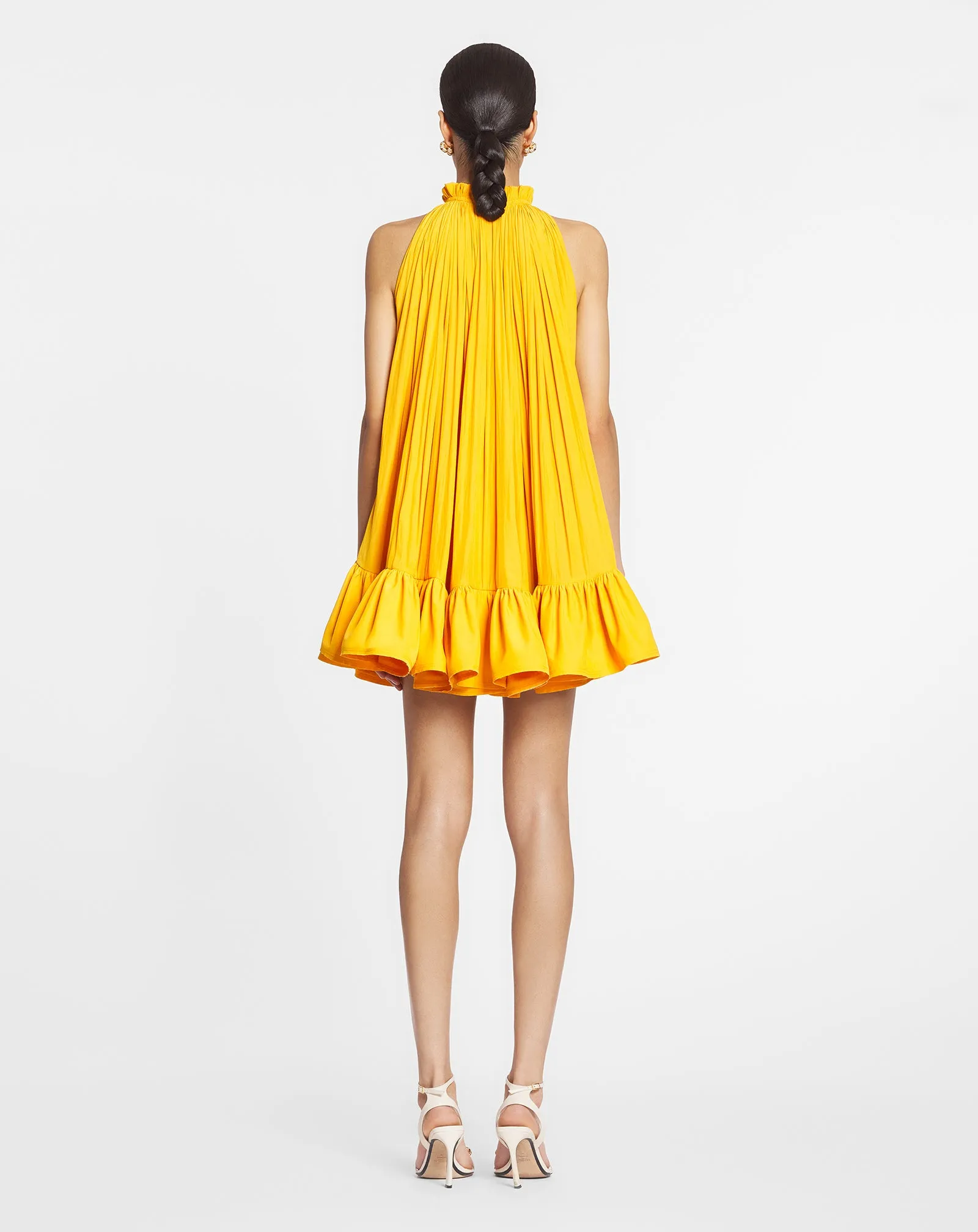 SHORT DRESS WITH RUFFLES sold by Lanvin product image thumbnail 4