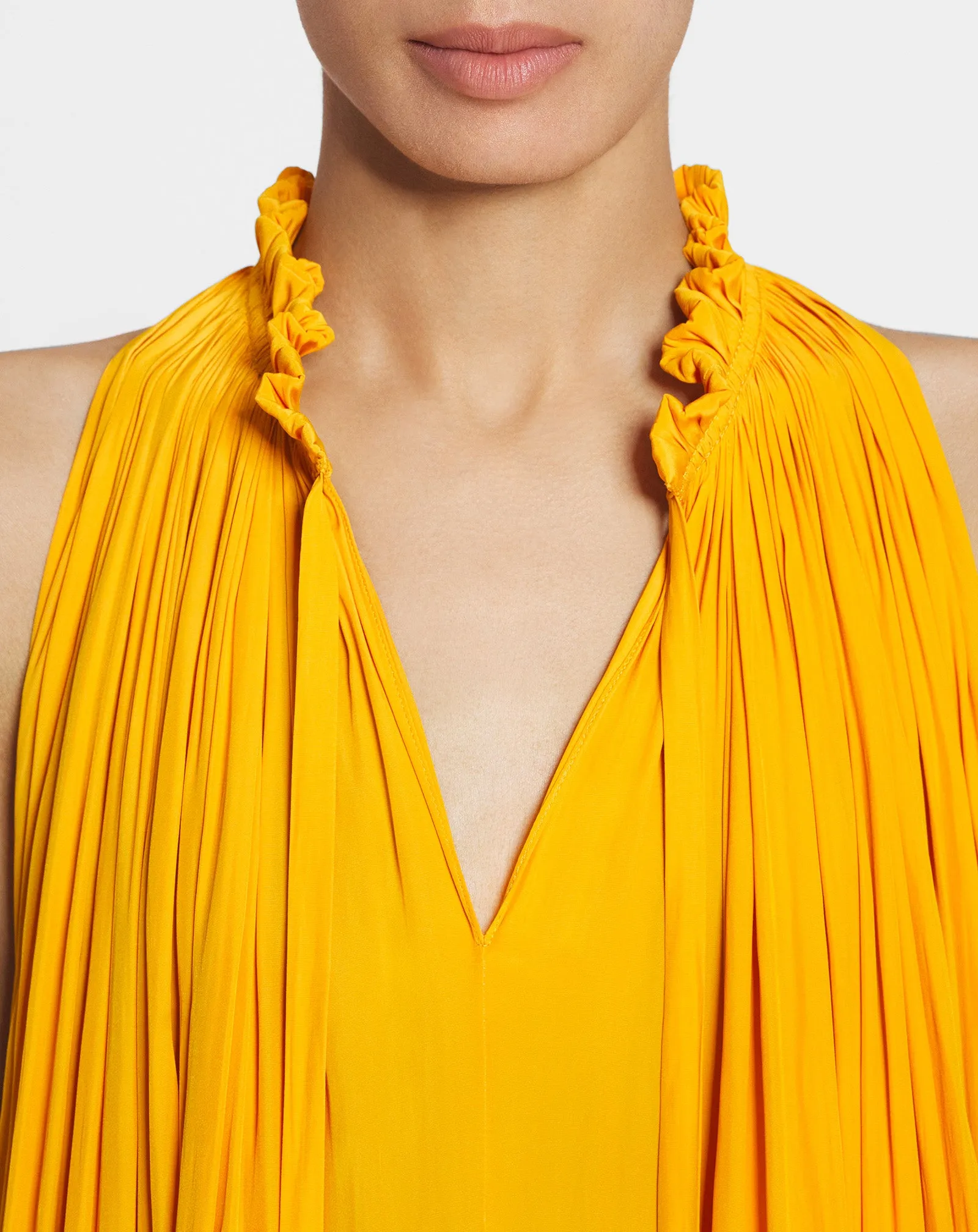 SHORT DRESS WITH RUFFLES sold by Lanvin product image thumbnail 5