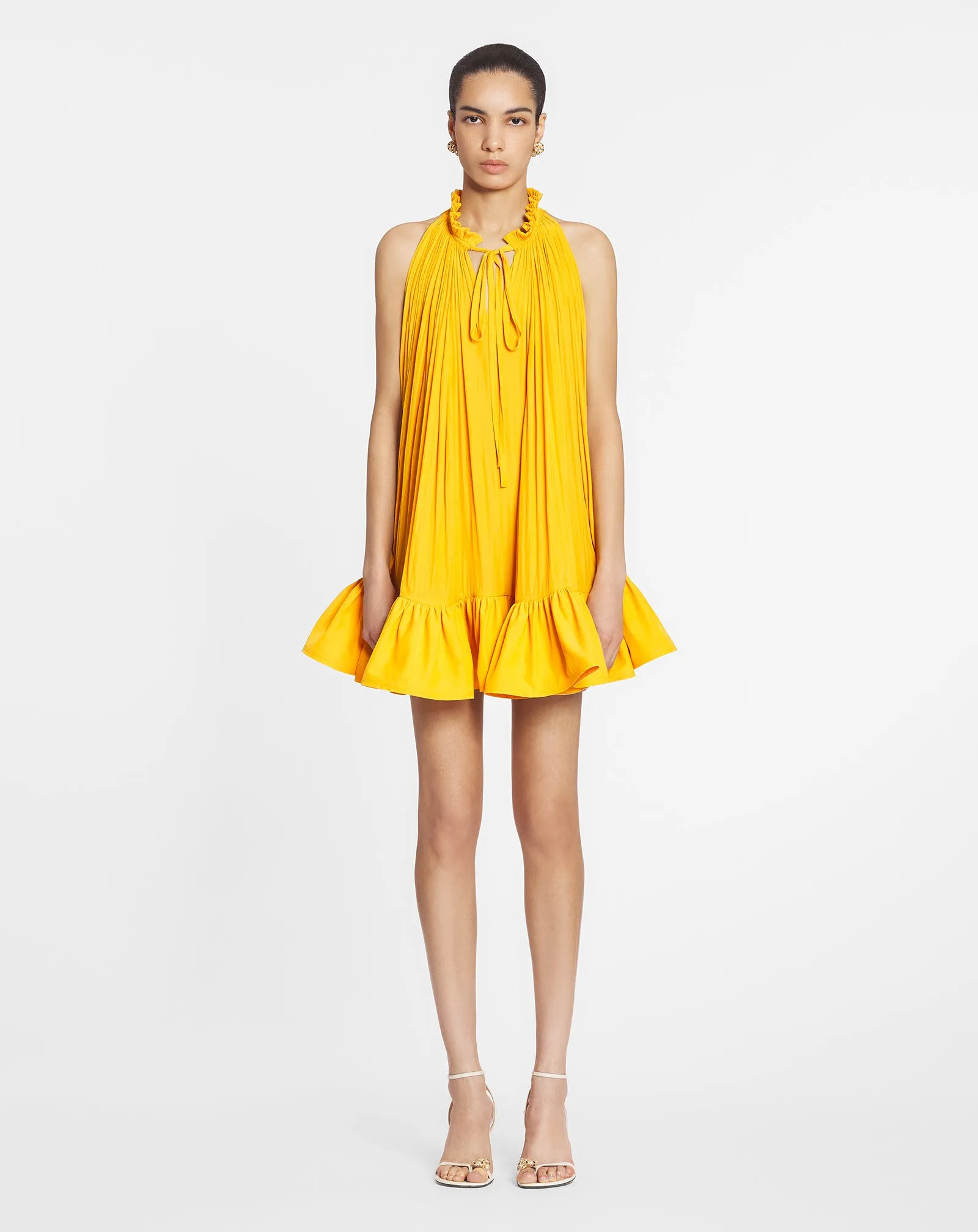 SHORT DRESS WITH RUFFLES sold by Lanvin product image thumbnail 2