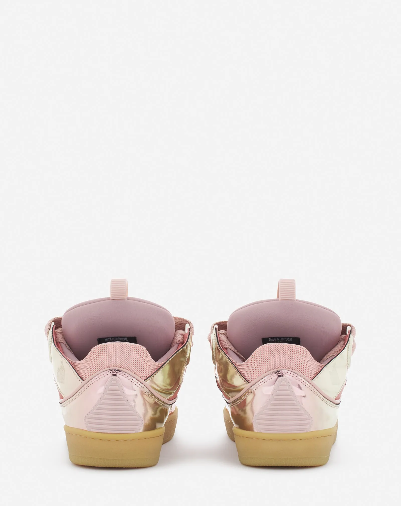 CURB SNEAKERS IN METALLIC LEATHER sold by Lanvin product image thumbnail 4