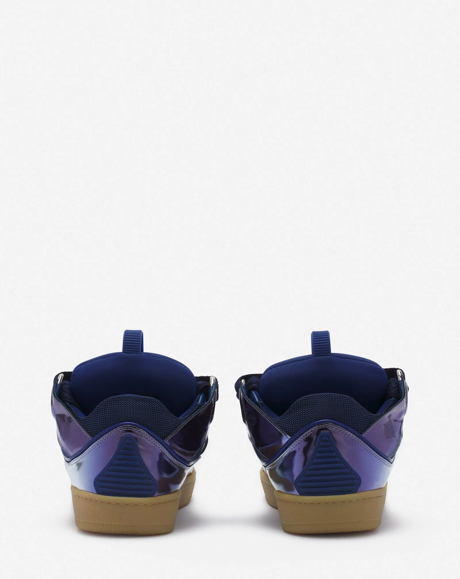 CURB SNEAKERS IN METALLIC LEATHER sold by Lanvin product image thumbnail 4