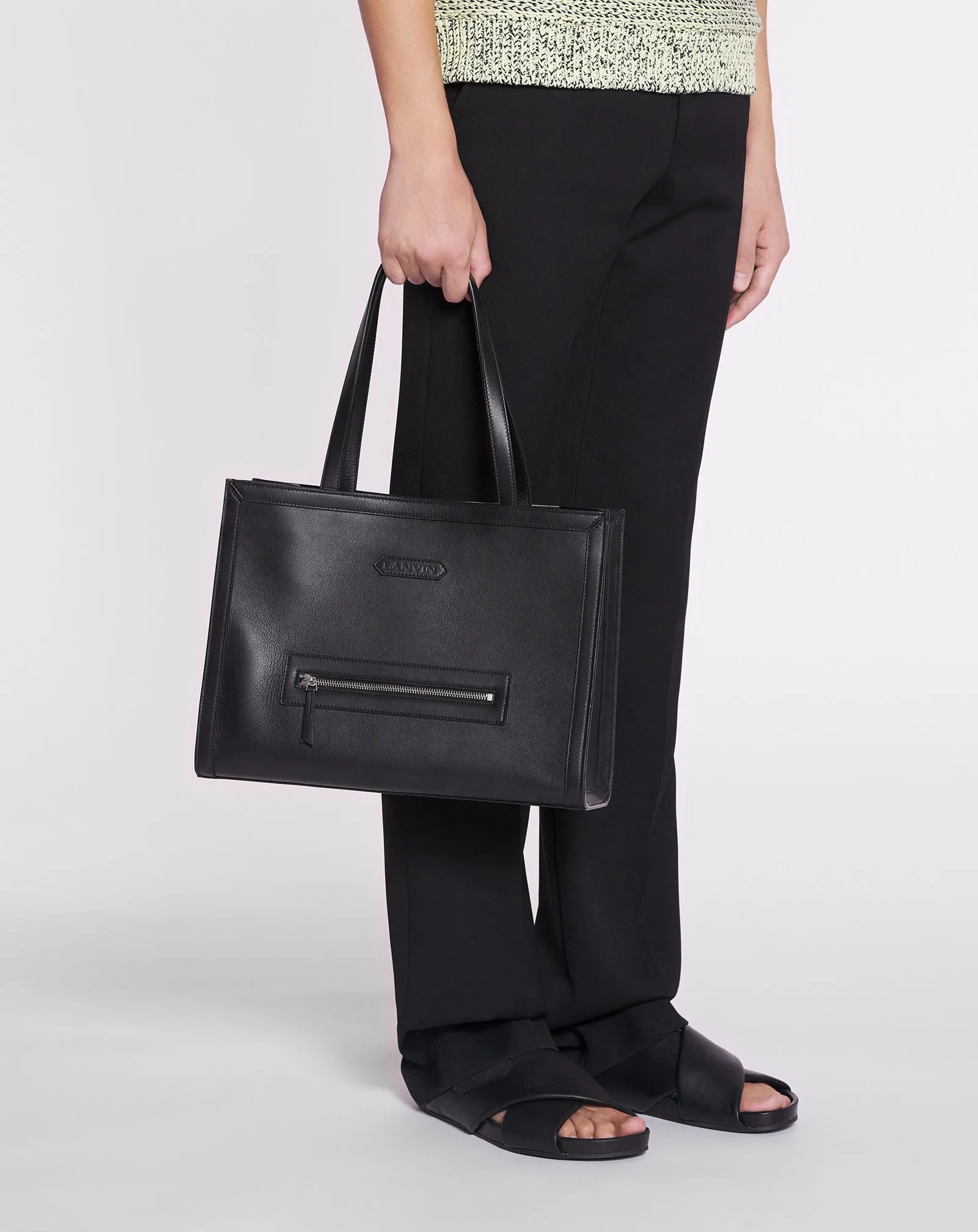 TENOR LEATHER TOTE BAG sold by Lanvin product image thumbnail 2