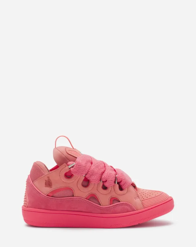LEATHER CURB SNEAKERS sold by Lanvin