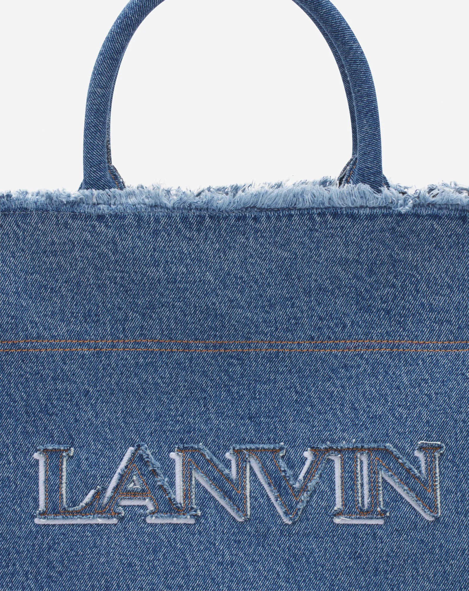 IN&OUT MM TOTE BAG IN DENIM sold by Lanvin product image thumbnail 5