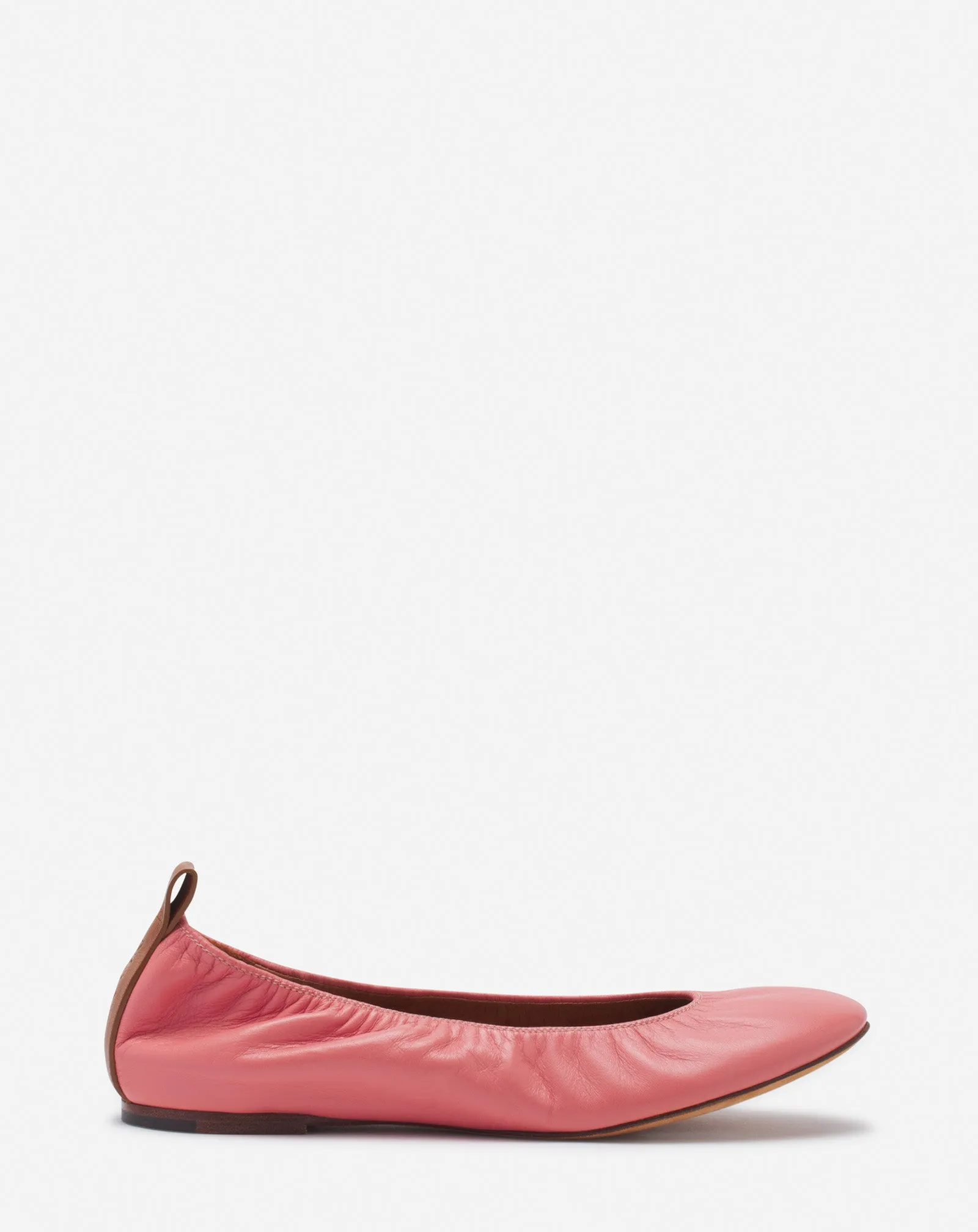 THE LEATHER BALLERINA FLAT sold by Lanvin