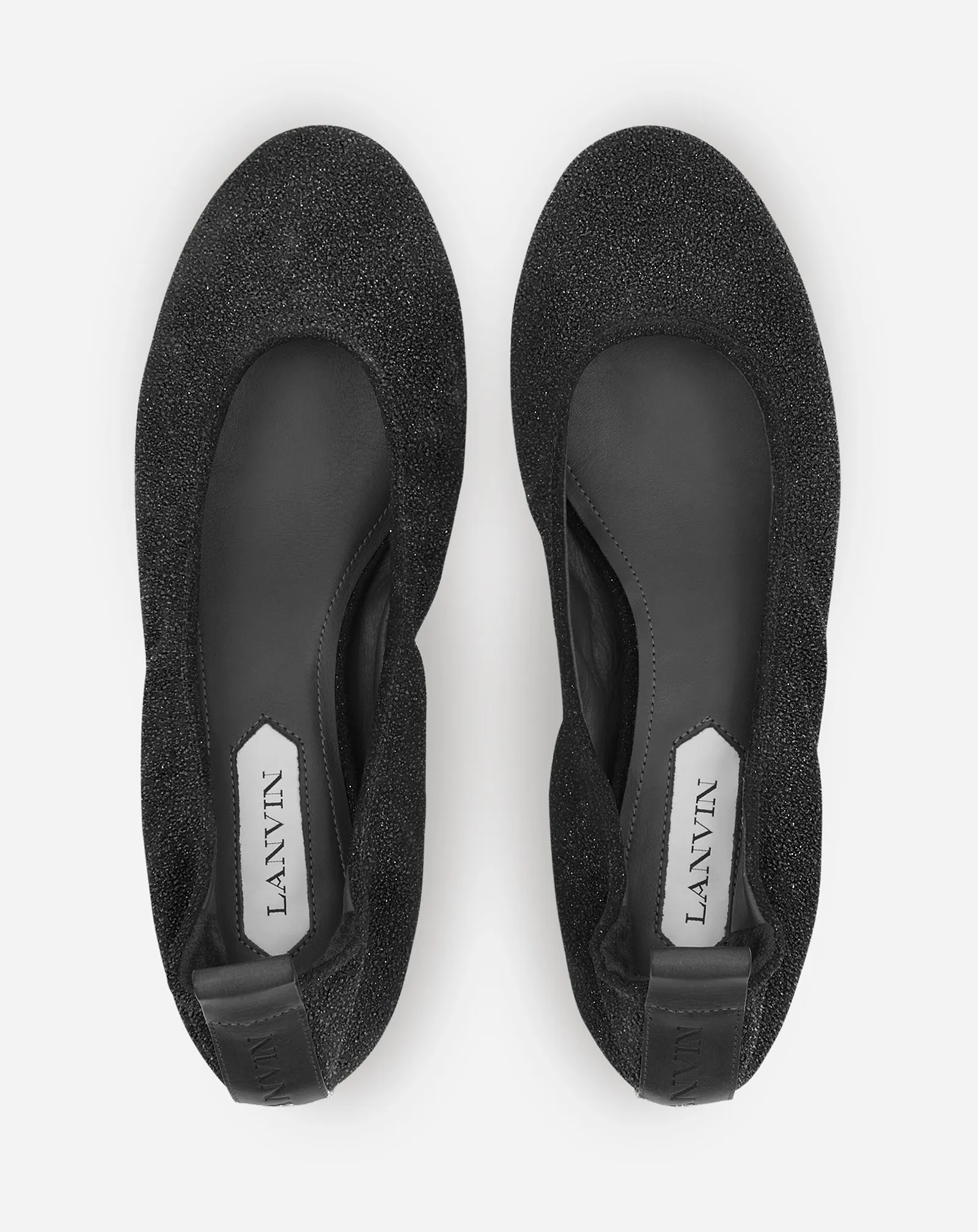 THE GLITTERY SUEDE BALLERINA FLAT sold by Lanvin product image thumbnail 3