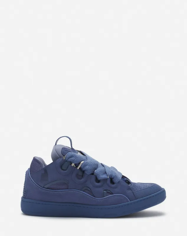LEATHER CURB SNEAKERS sold by Lanvin