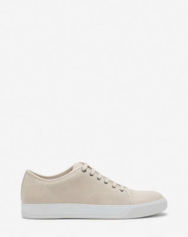 DBB1 LEATHER AND SUEDE SNEAKERS made by Lanvin