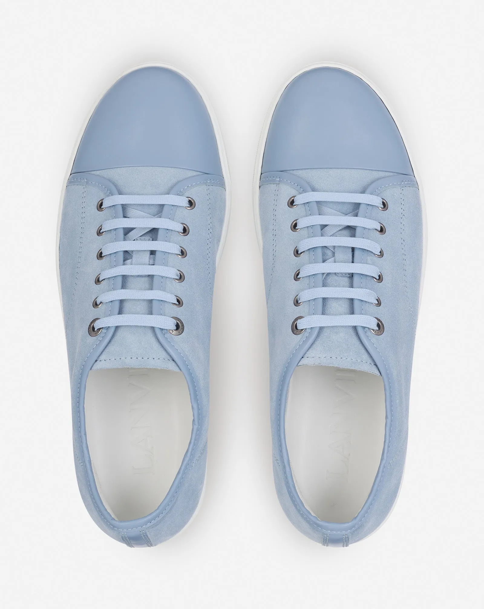 DBB1 LEATHER AND SUEDE SNEAKERS sold by Lanvin product image thumbnail 3