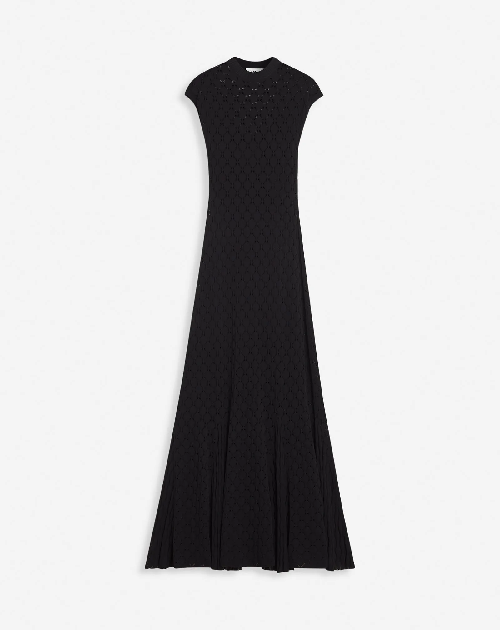 LONG DRESS IN LACE EFFECT KNIT sold by Lanvin