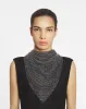 RESILLE MESH CHOKER WITH RHINESTONES sold by Lanvin
