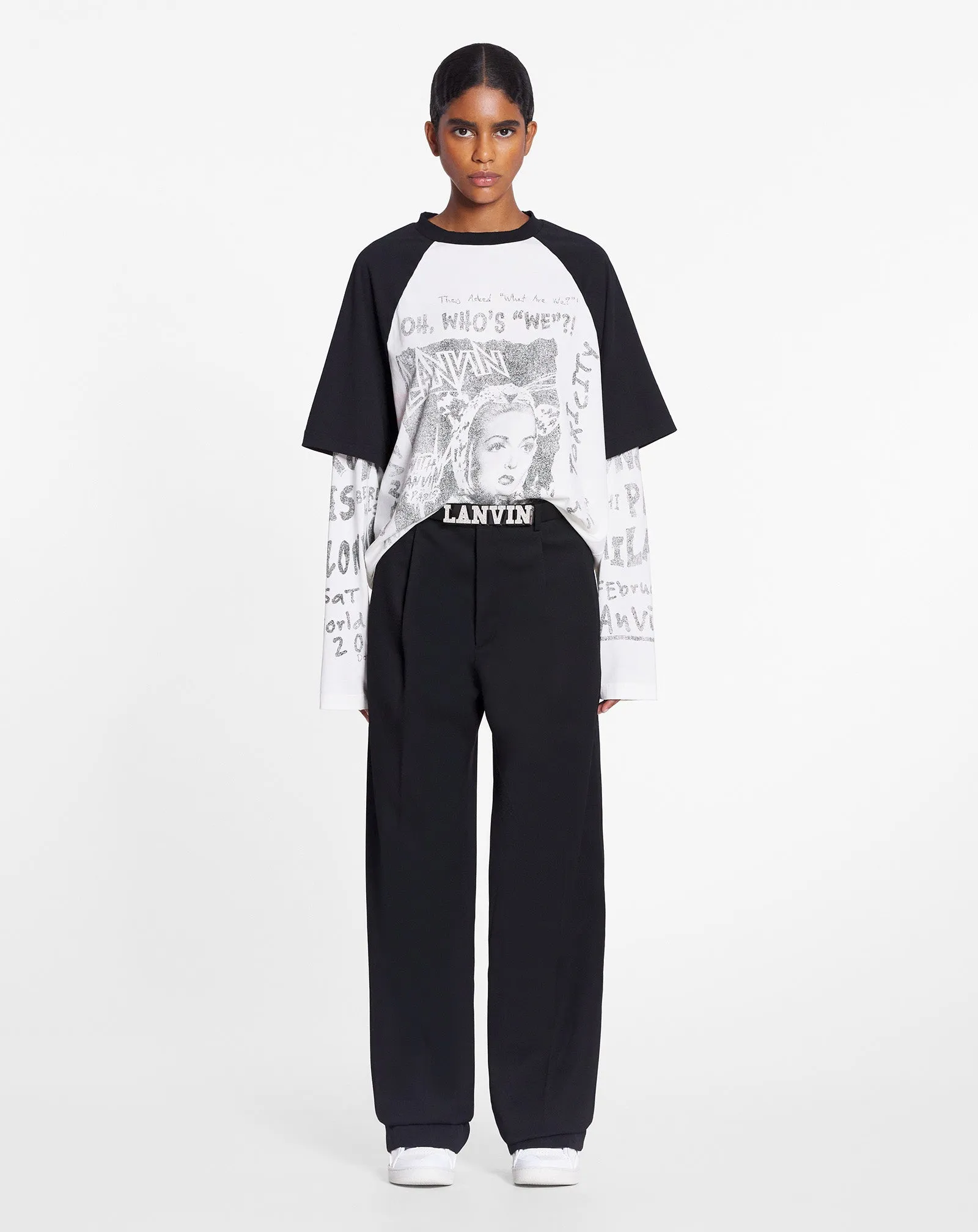 LANVIN X FUTURE UNISEX WIDE-LEG PANTS sold by Lanvin product image thumbnail 2