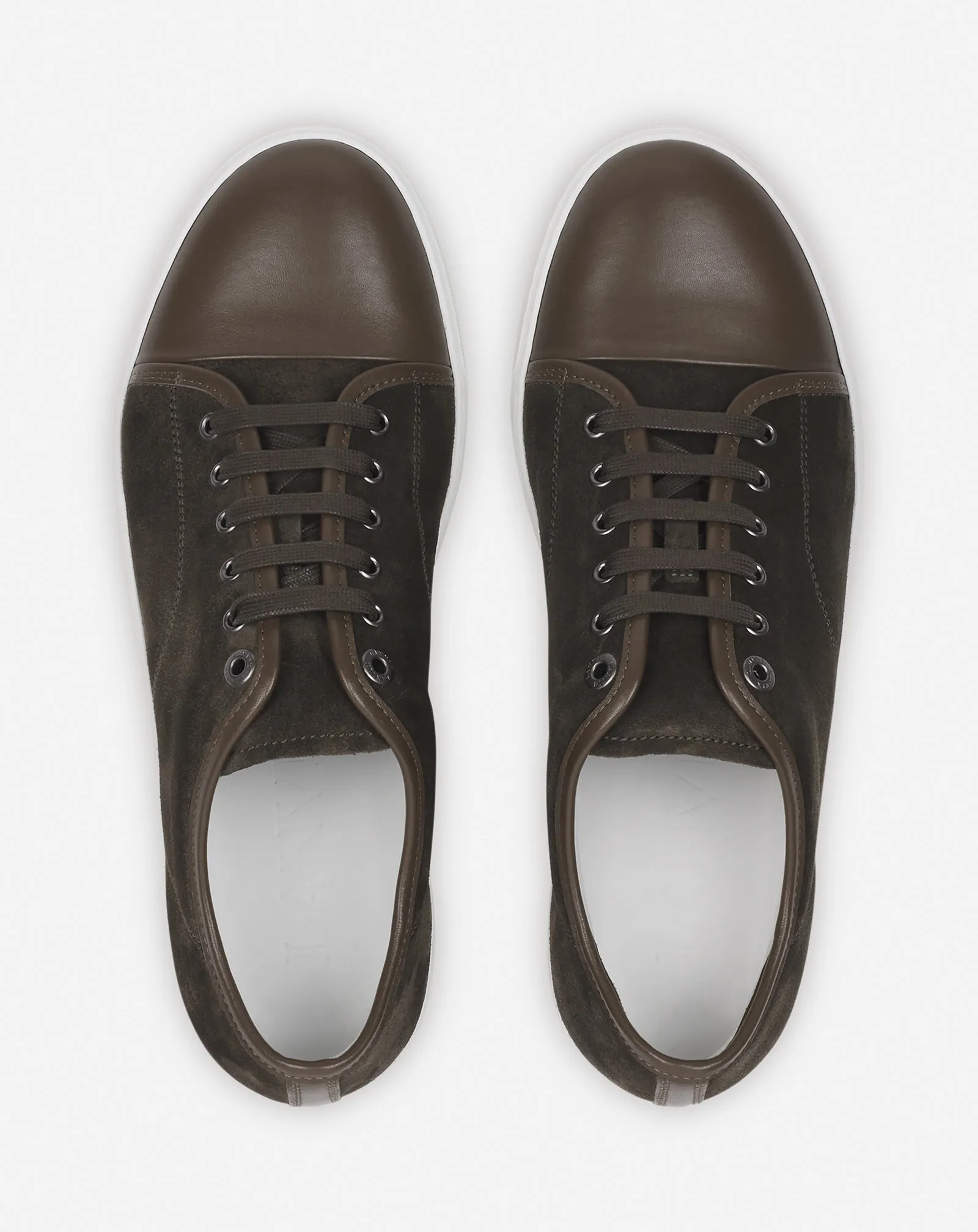 DBB1 LEATHER AND SUEDE SNEAKERS sold by Lanvin product image thumbnail 3