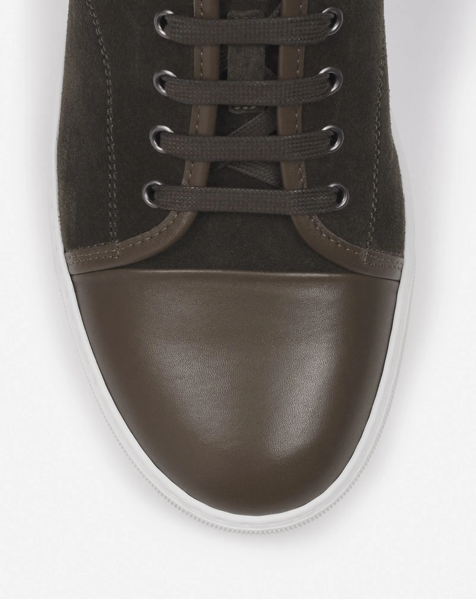 DBB1 LEATHER AND SUEDE SNEAKERS sold by Lanvin product image thumbnail 5