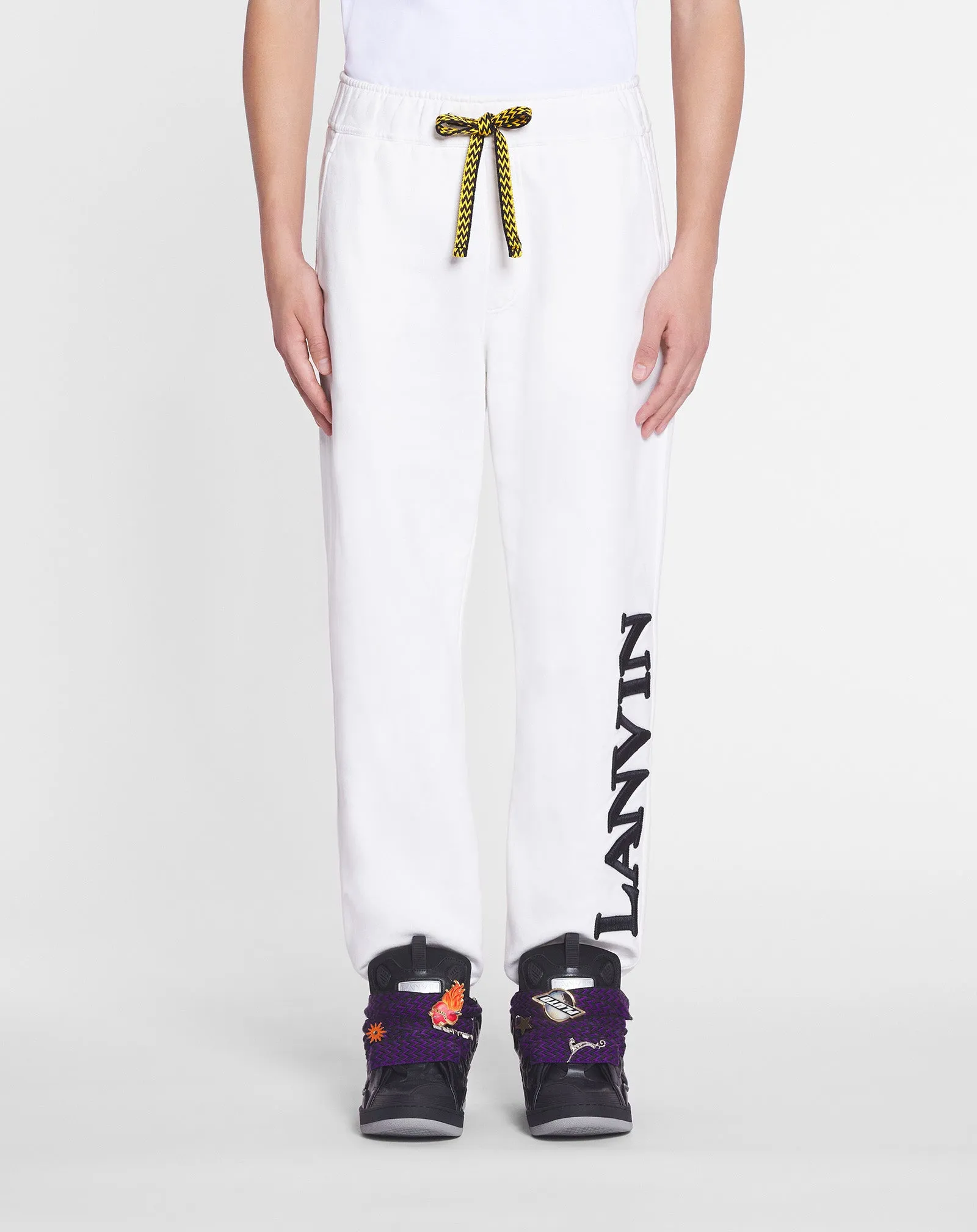 LANVIN X FUTURE UNISEX LOGO JOGGING PANTS sold by Lanvin product image thumbnail 4