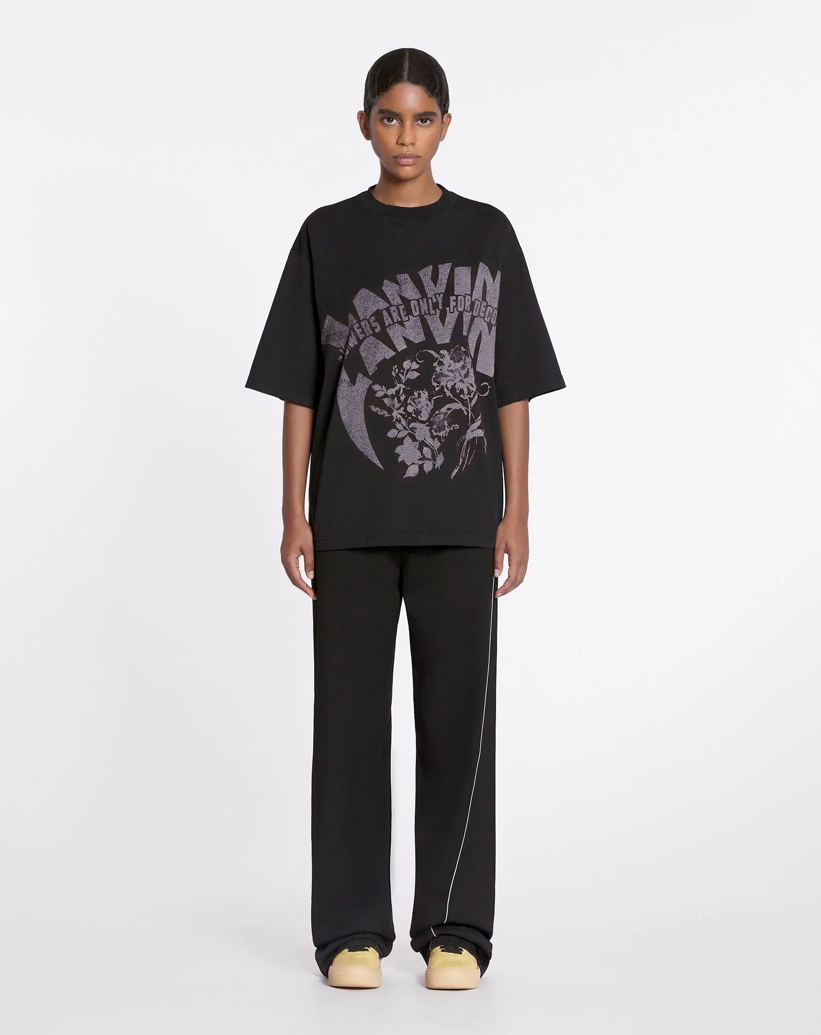LANVIN X FUTURE UNISEX LOOSE-FIT PRINTED T-SHIRT sold by Lanvin product image thumbnail 3