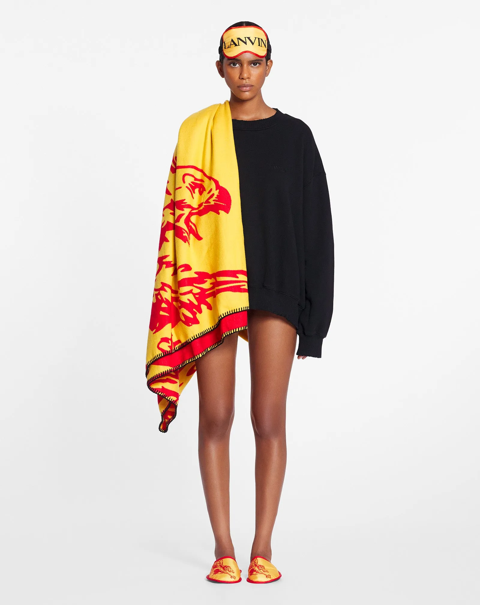 LANVIN X FUTURE UNISEX LOOSE-FIT PRINTED SWEATSHIRT sold by Lanvin product image thumbnail 4