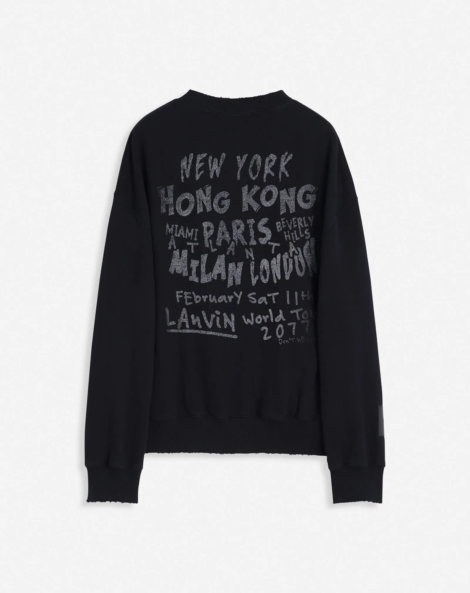 LANVIN X FUTURE UNISEX LOOSE-FIT PRINTED SWEATSHIRT sold by Lanvin product image thumbnail 2
