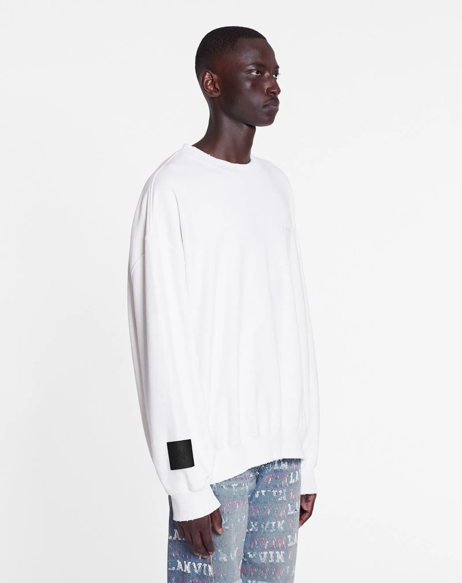 LANVIN X FUTURE UNISEX LOOSE-FIT PRINTED SWEATSHIRT sold by Lanvin product image thumbnail 3