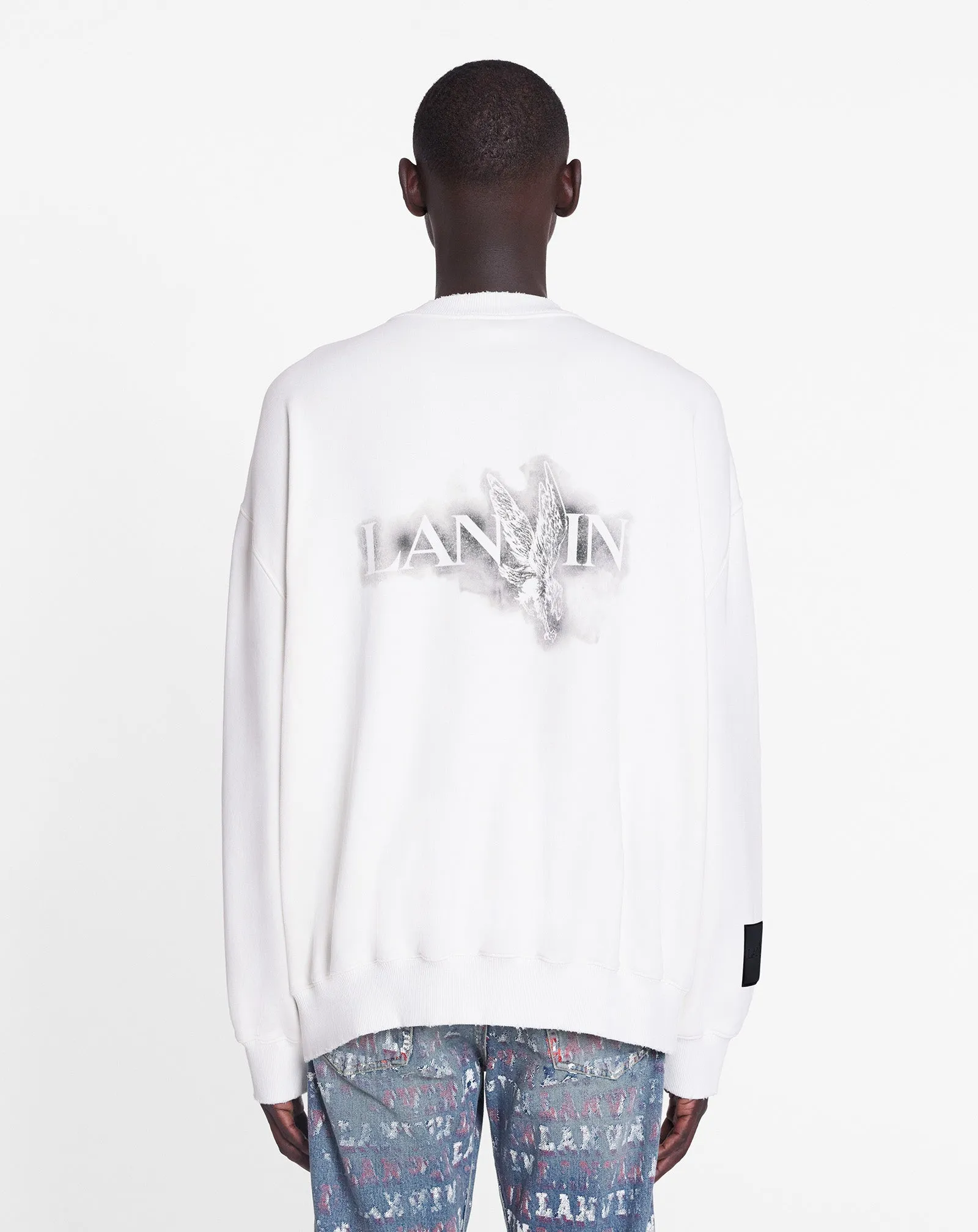 LANVIN X FUTURE UNISEX LOOSE-FIT PRINTED SWEATSHIRT sold by Lanvin product image thumbnail 4