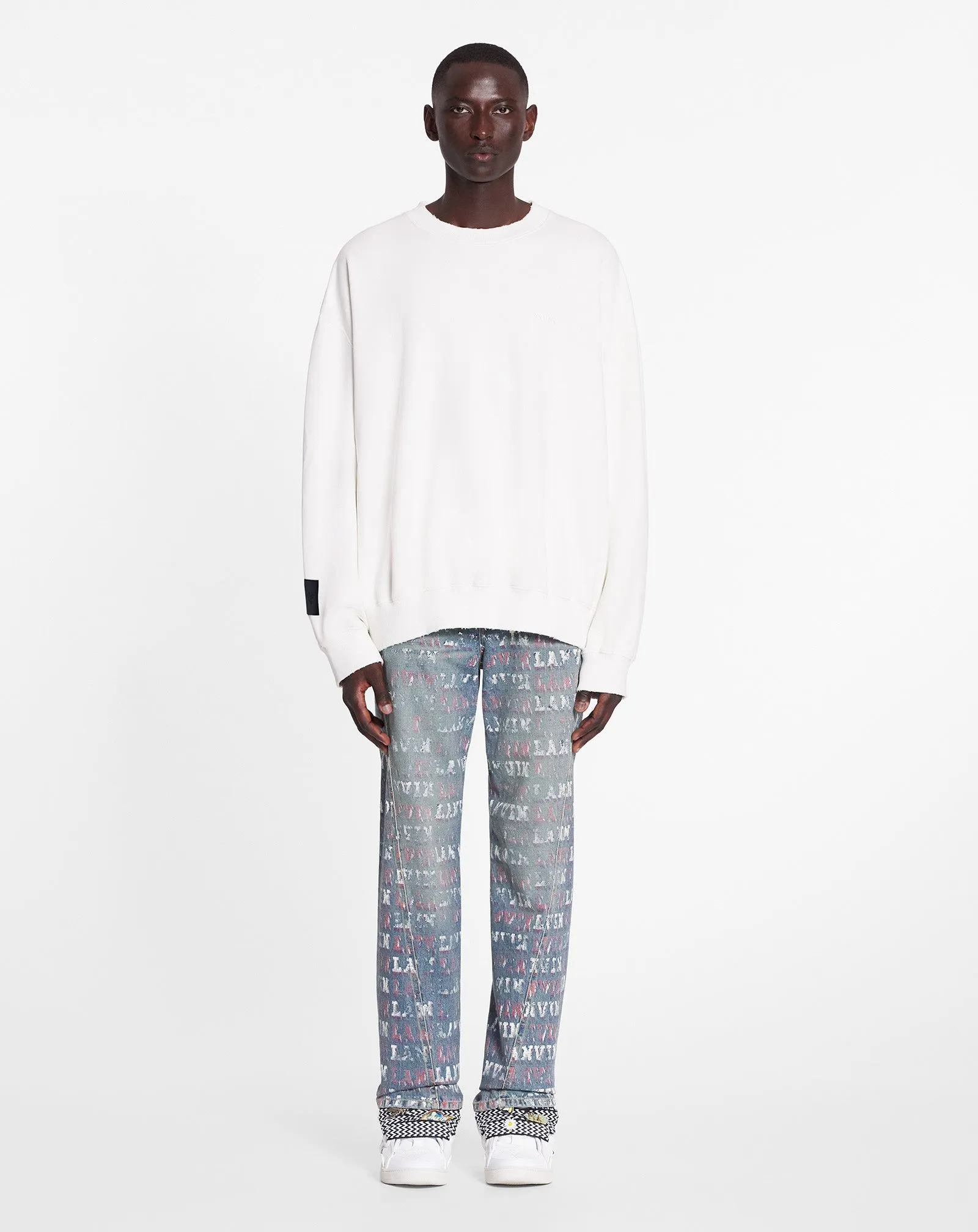 LANVIN X FUTURE UNISEX LOOSE-FIT PRINTED SWEATSHIRT sold by Lanvin product image thumbnail 2