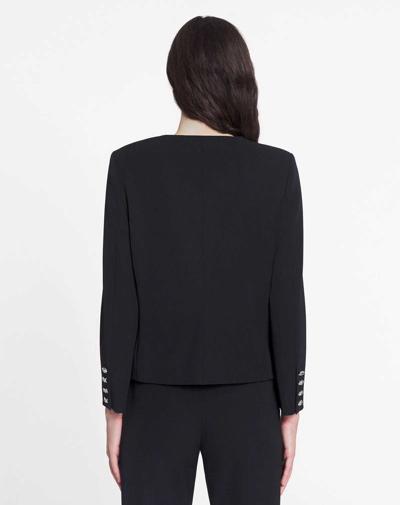 CROPPED FITTED JACKET sold by Lanvin product image thumbnail 4