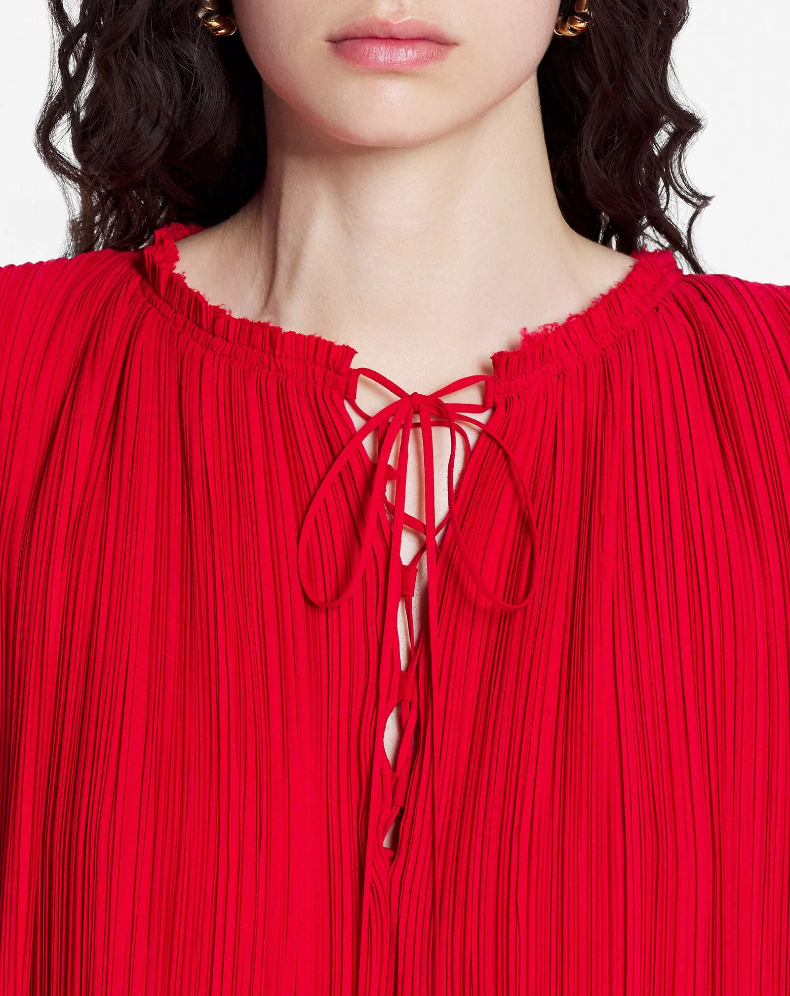 FLARED PLEATED DRESS sold by Lanvin product image thumbnail 5