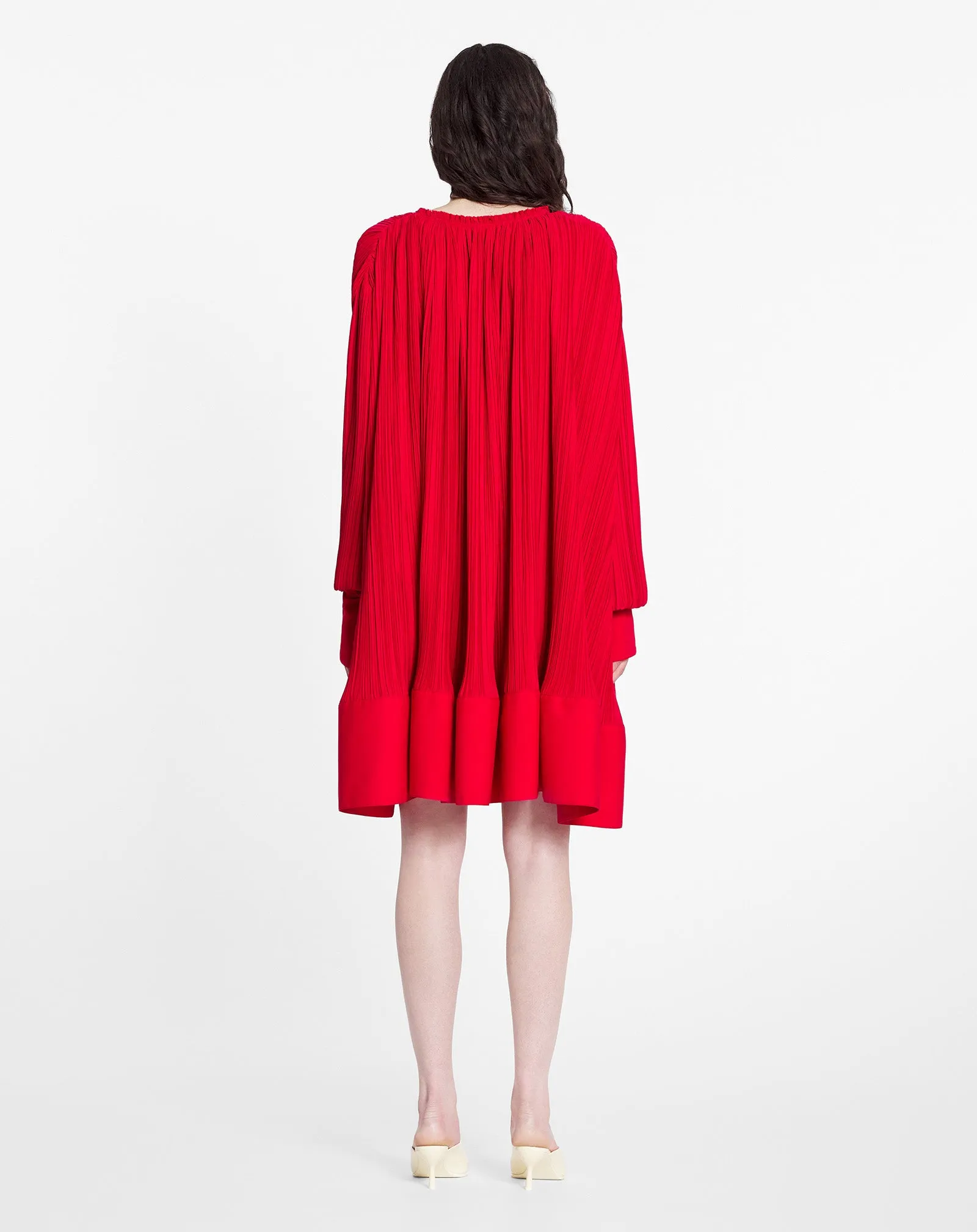 FLARED PLEATED DRESS sold by Lanvin product image thumbnail 4