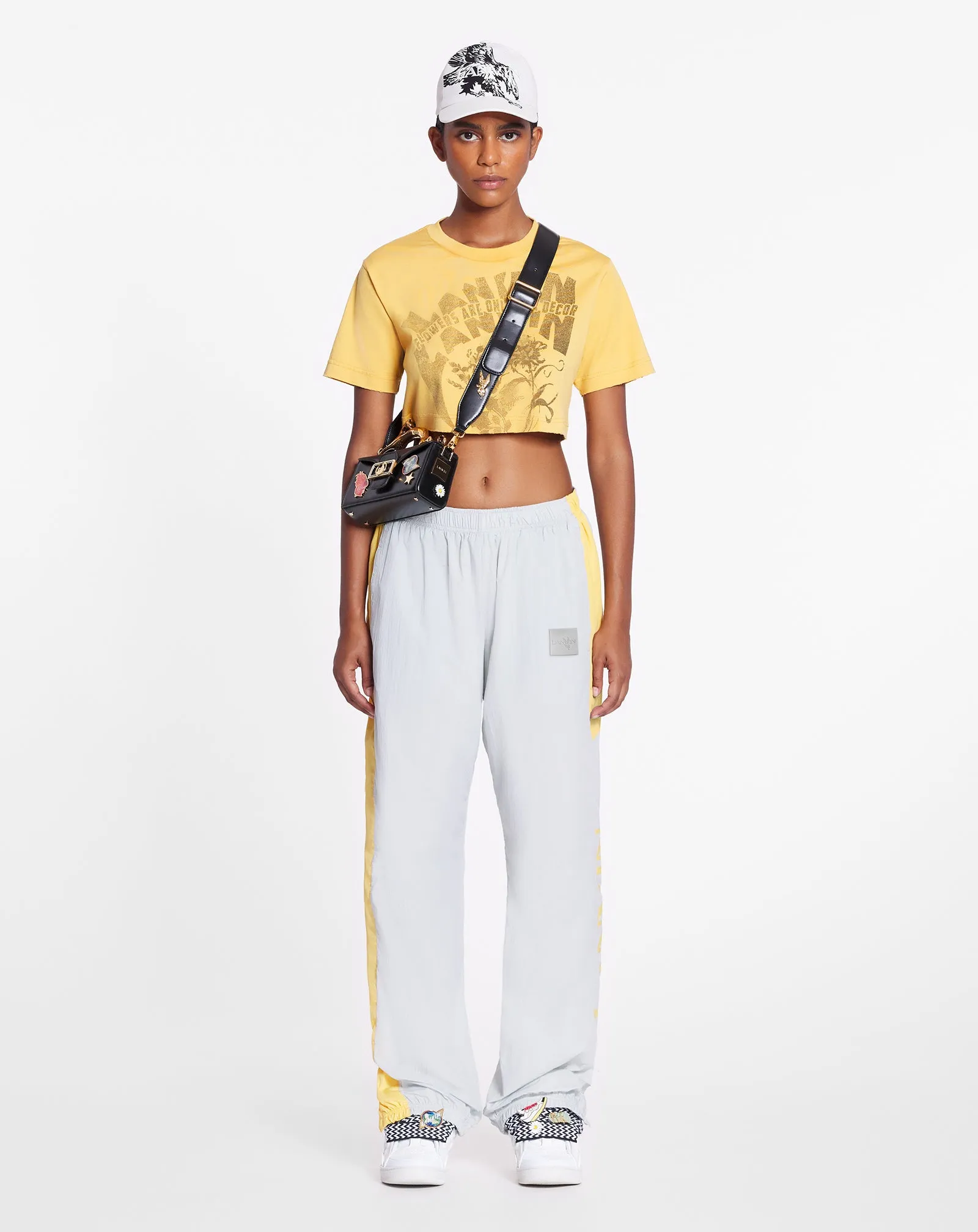 LANVIN X FUTURE CROPPED PRINTED T-SHIRT sold by Lanvin product image thumbnail 2