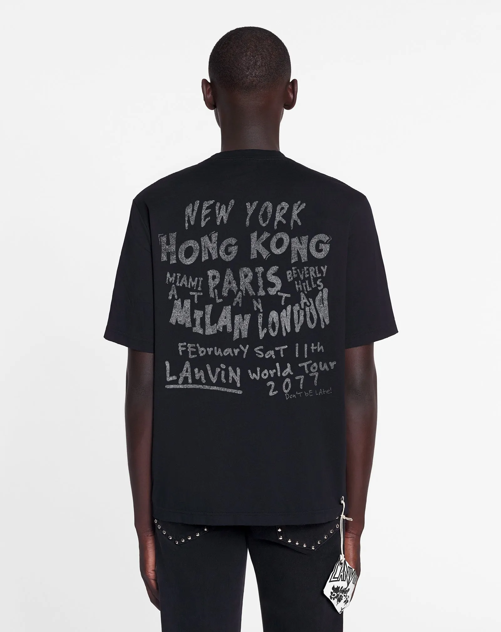 LANVIN X FUTURE UNISEX PRINTED T-SHIRT sold by Lanvin product image thumbnail 5