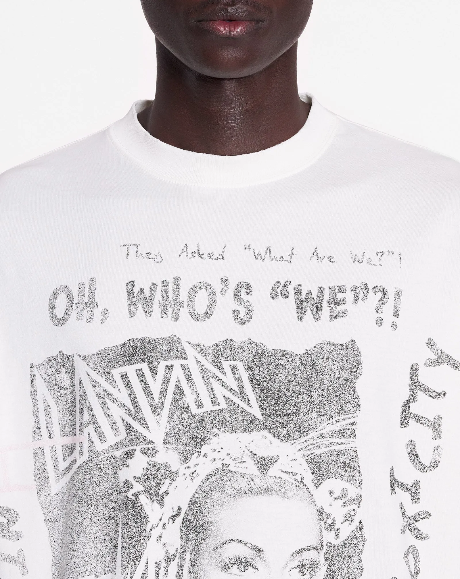 LANVIN X FUTURE UNISEX LOOSE-FIT PRINTED T-SHIRT sold by Lanvin product image thumbnail 5