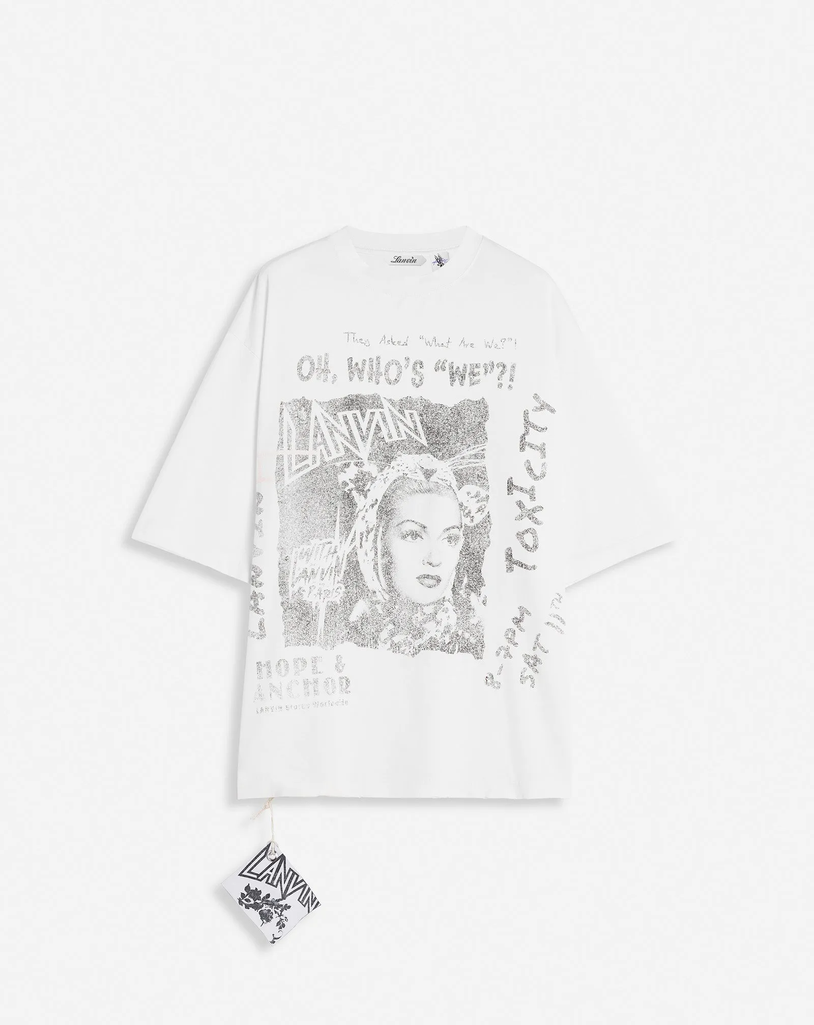 LANVIN X FUTURE UNISEX LOOSE-FIT PRINTED T-SHIRT sold by Lanvin