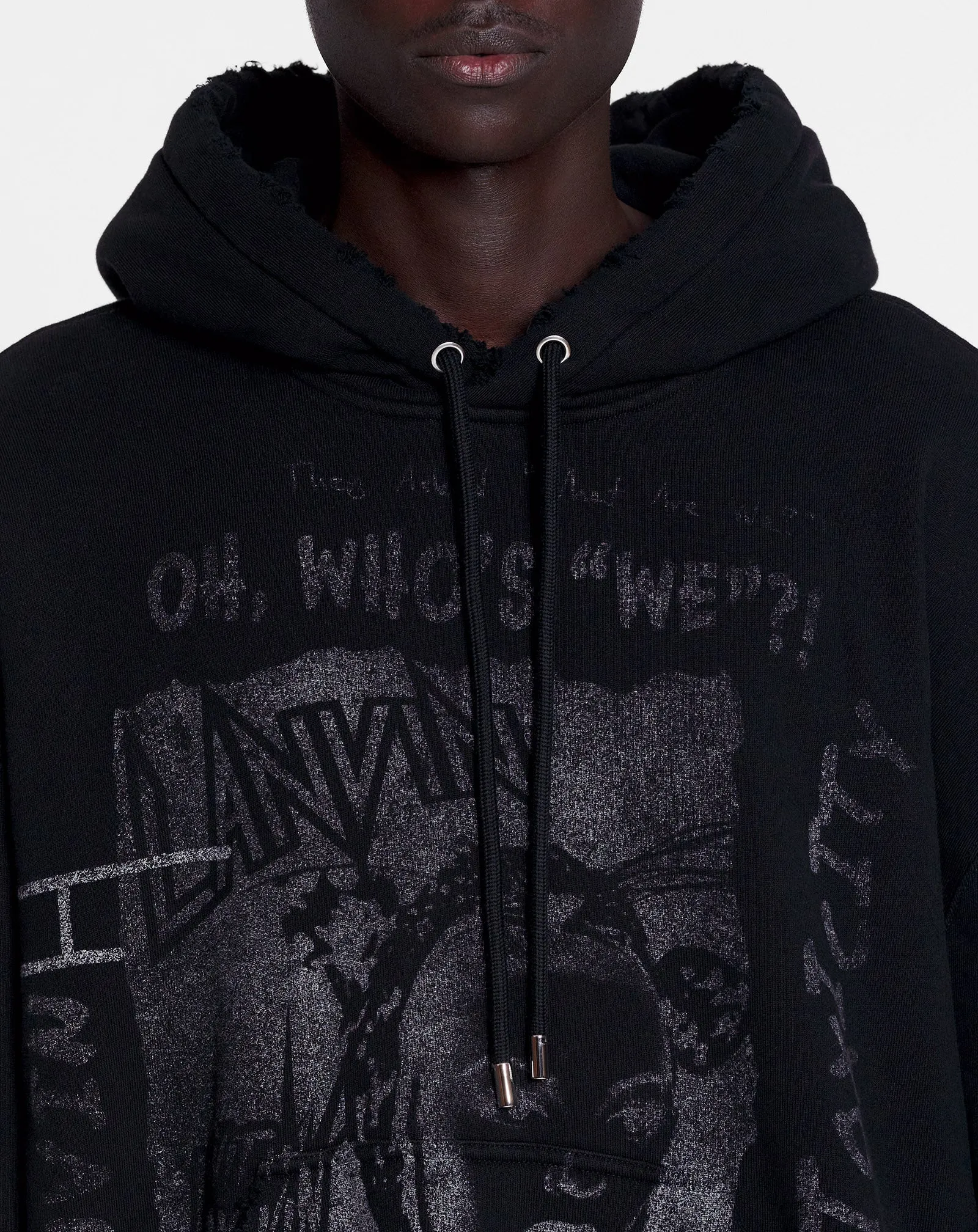 LANVIN X FUTURE UNISEX LOOSE-FIT PRINTED HOODIE sold by Lanvin product image thumbnail 5