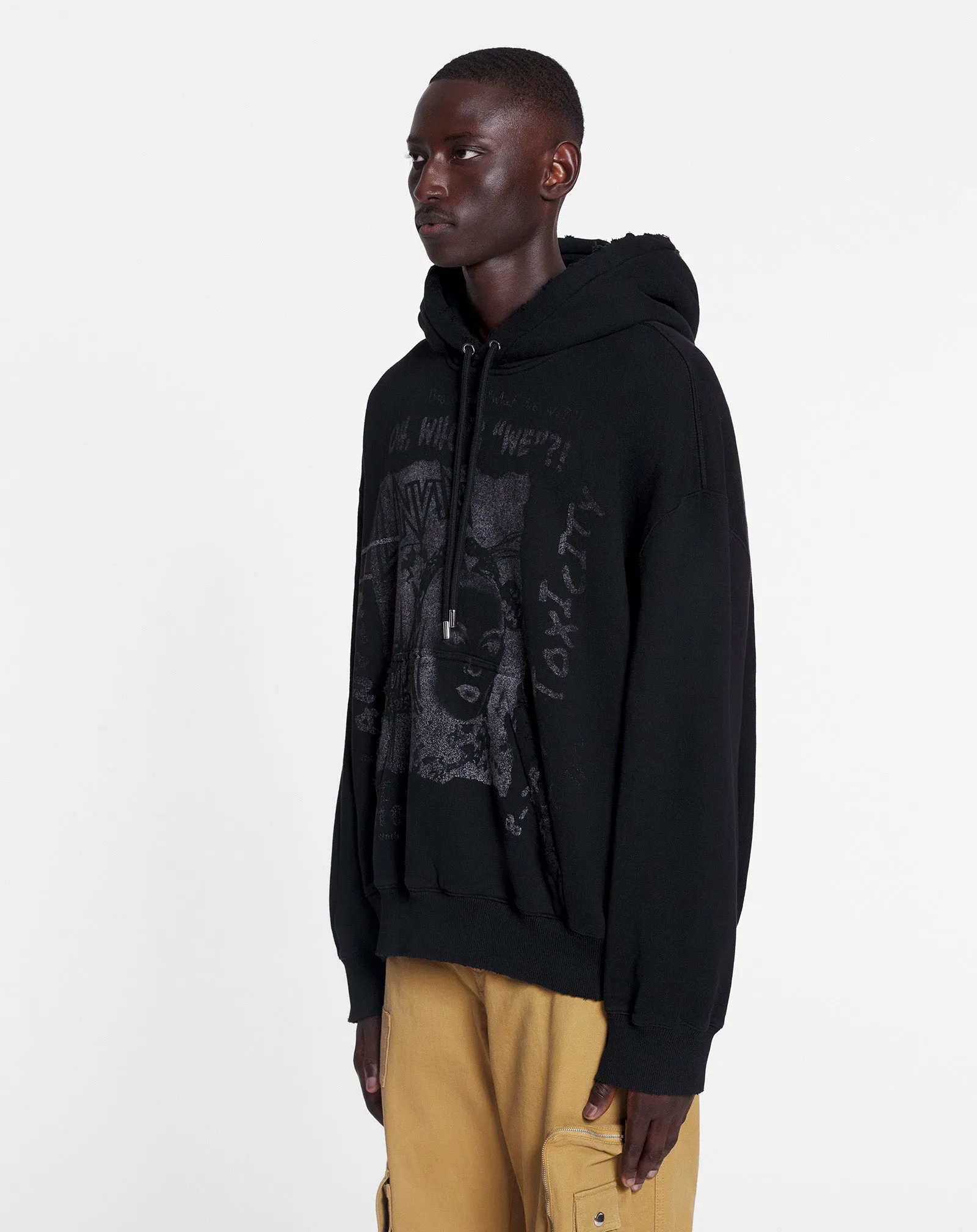 LANVIN X FUTURE UNISEX LOOSE-FIT PRINTED HOODIE sold by Lanvin product image thumbnail 3