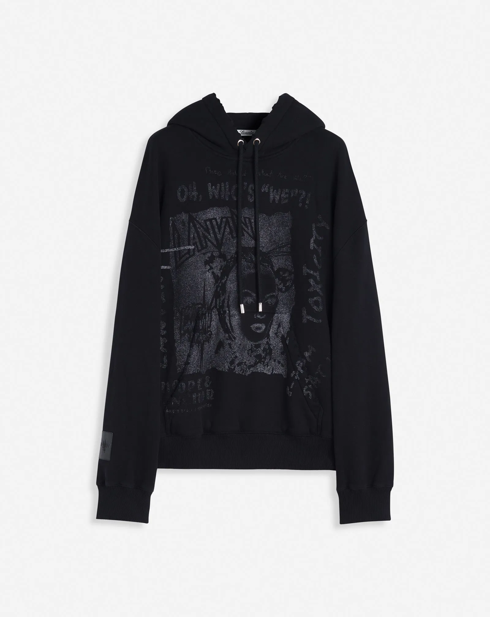 LANVIN X FUTURE UNISEX LOOSE-FIT PRINTED HOODIE sold by Lanvin
