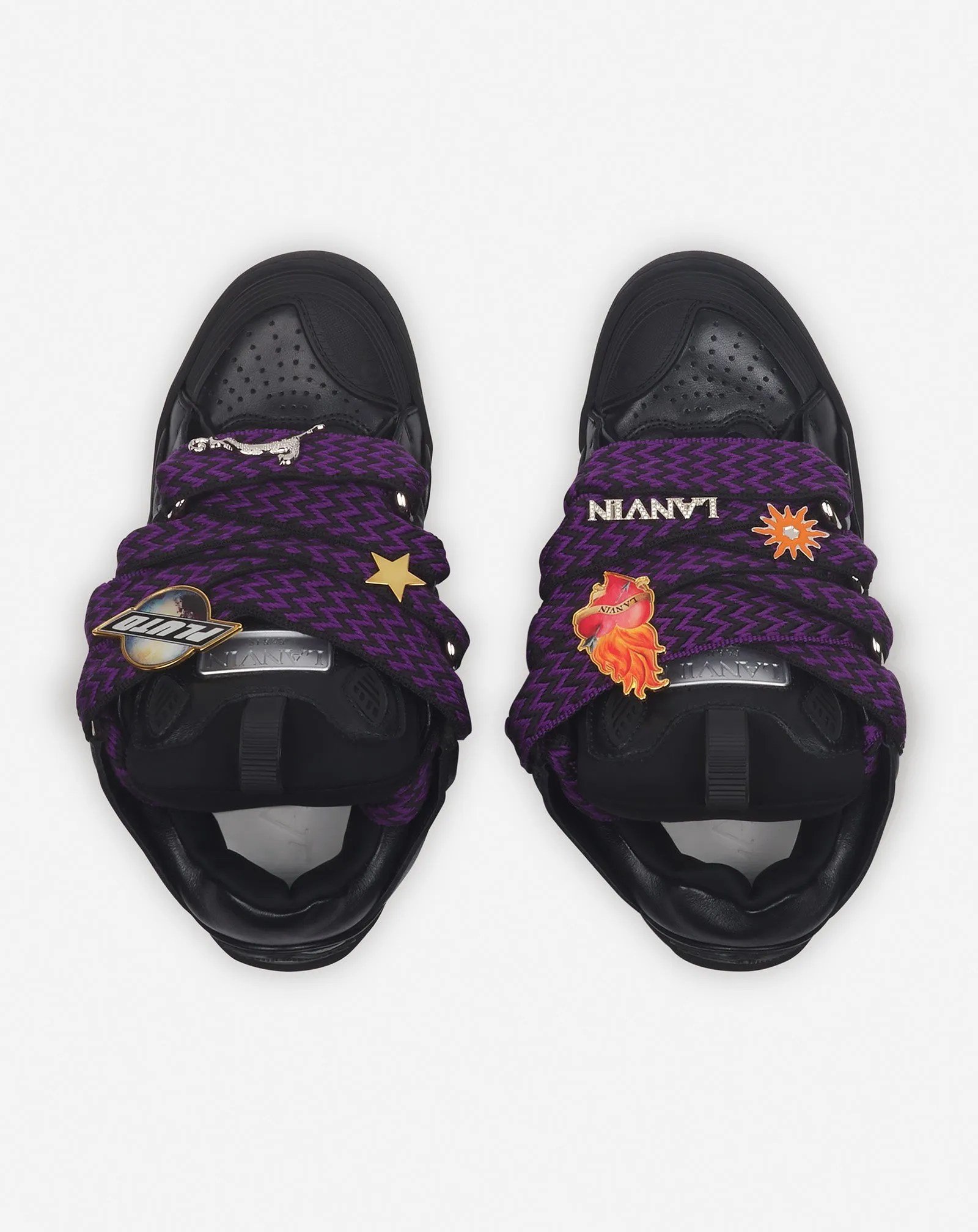 LANVIN x FUTURE CURB 3.0 LEATHER SNEAKERS FOR WOMEN sold by Lanvin product image thumbnail 4