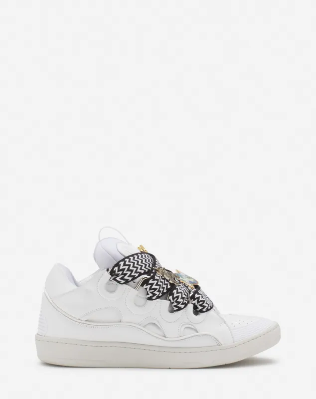 LANVIN x FUTURE CURB 3.0 LEATHER SNEAKERS FOR WOMEN sold by Lanvin