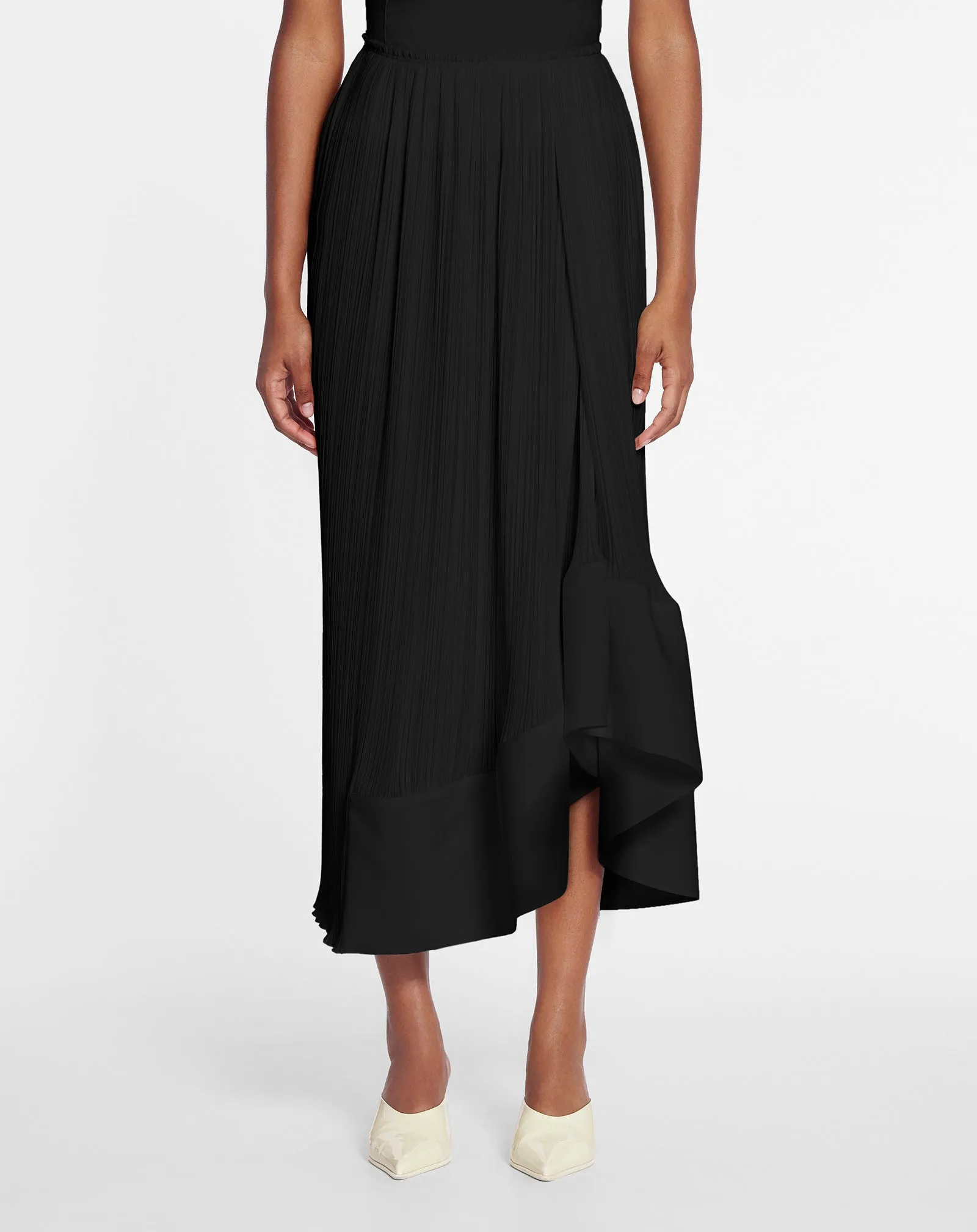 PLEATED MIDI SKIRT sold by Lanvin product image thumbnail 3