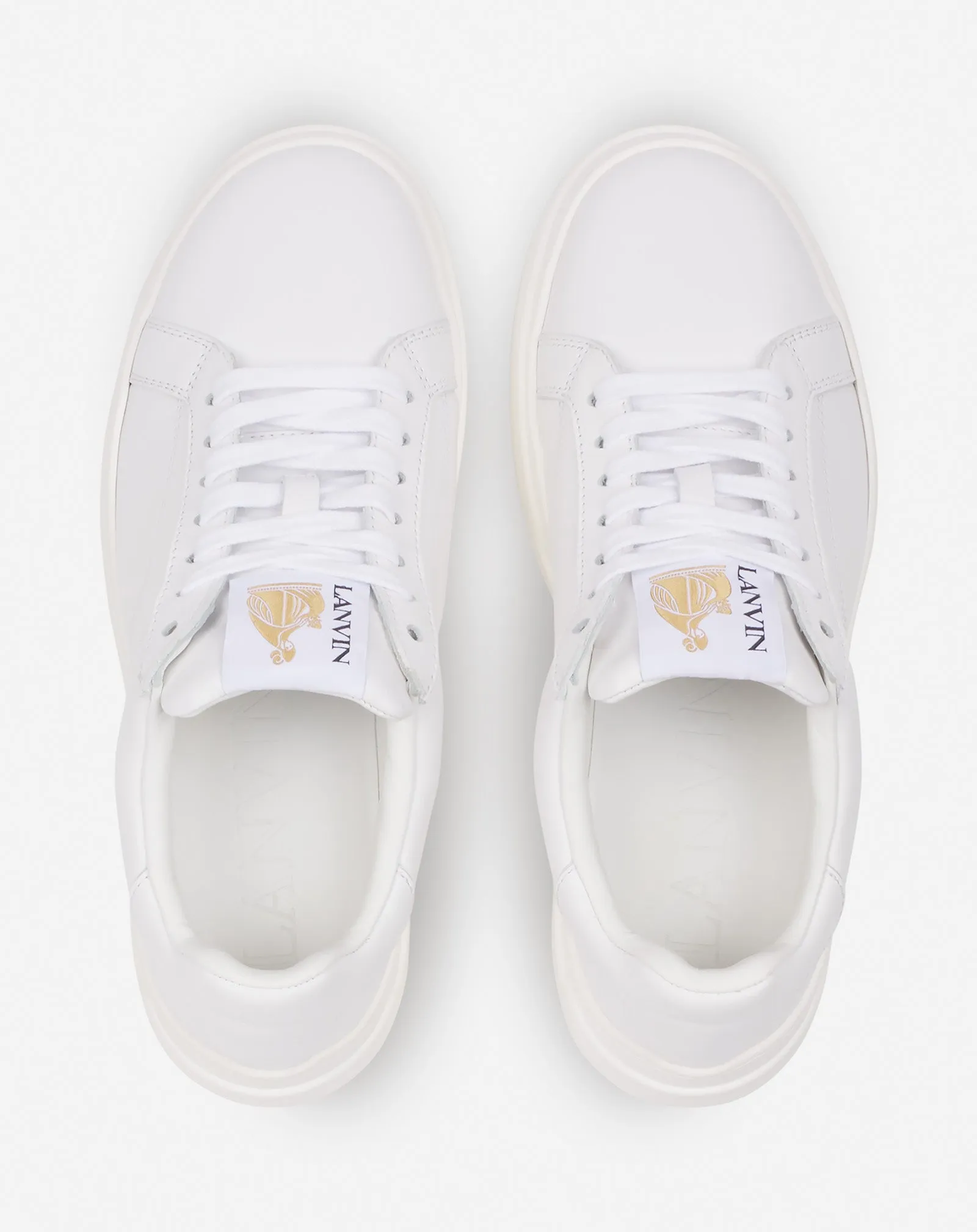 DDB0 LEATHER PLATFORM SNEAKERS sold by Lanvin product image thumbnail 3