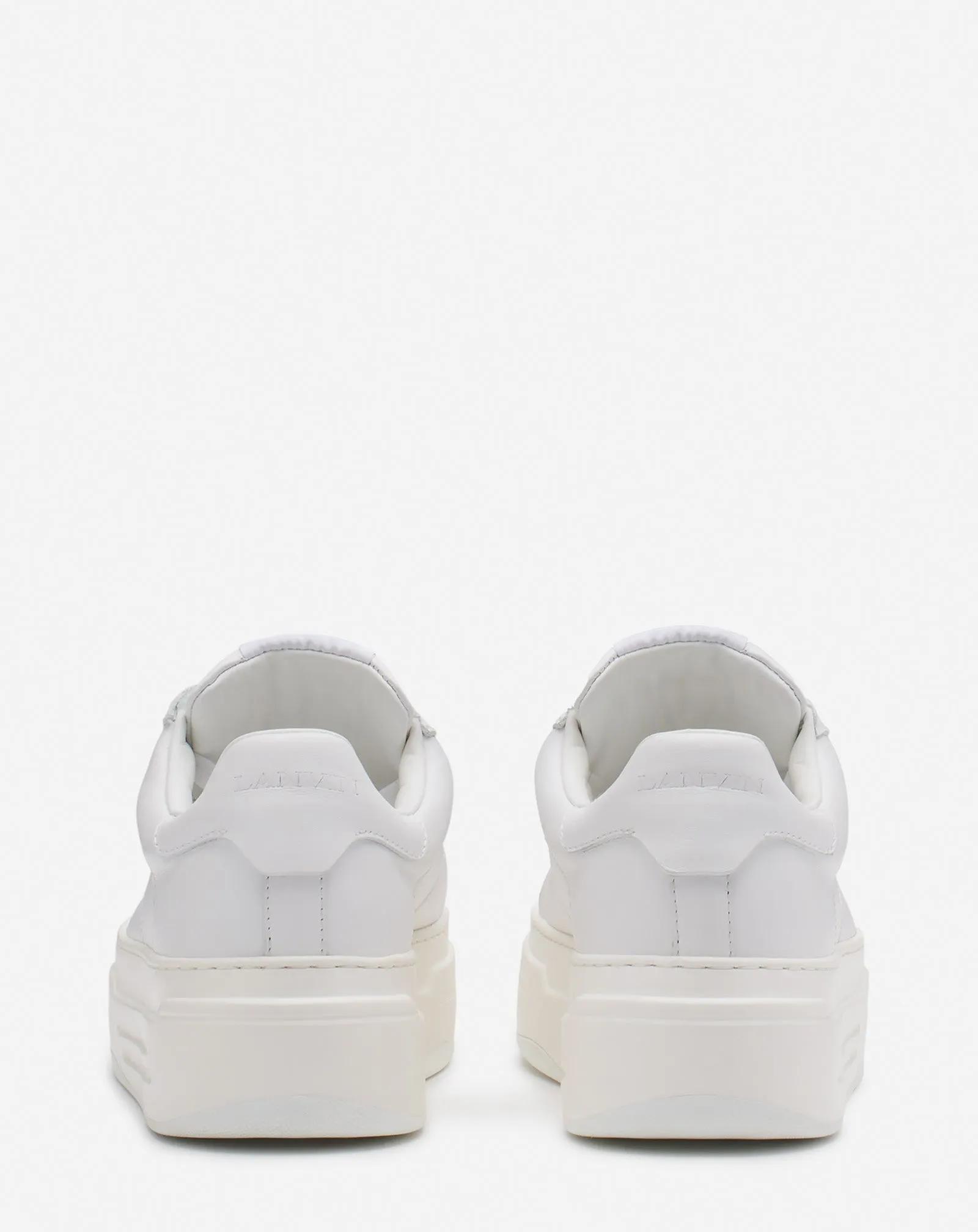 DDB0 LEATHER PLATFORM SNEAKERS sold by Lanvin product image thumbnail 4