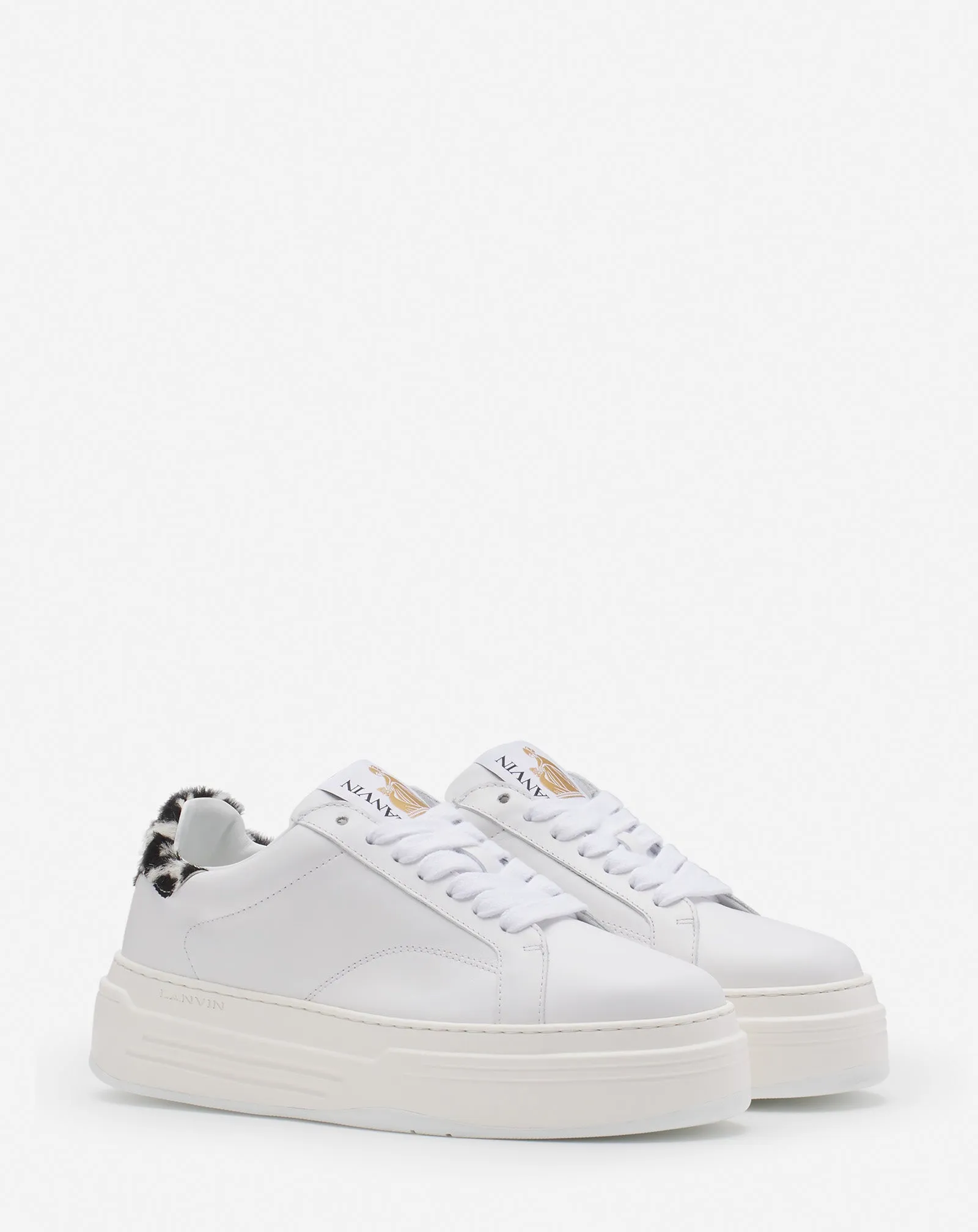 DDB0 LEATHER PLATFORM SNEAKERS sold by Lanvin product image thumbnail 2